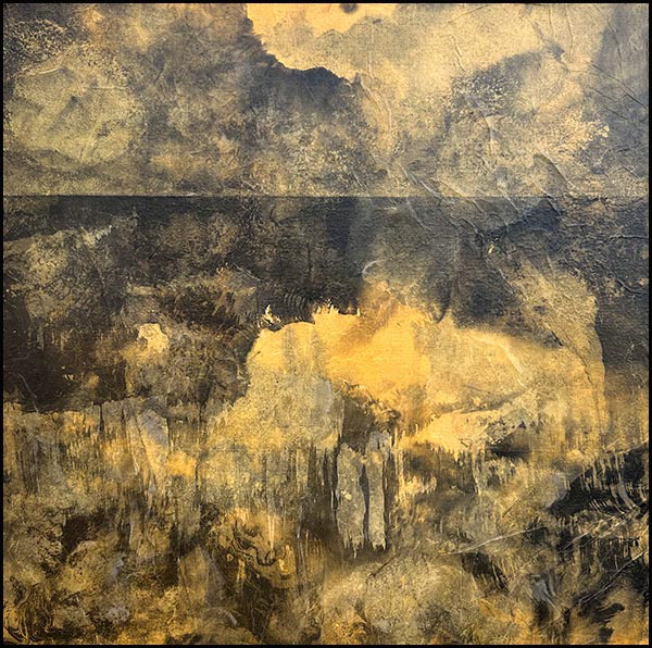 Fallen Radiance (2025): 26 x 26 inches