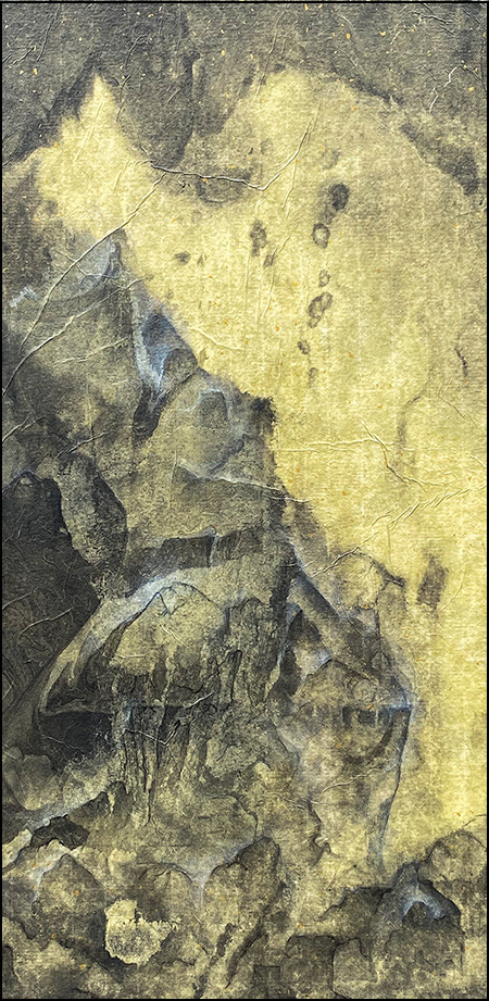 Deep Dive II (2021): 24 x 12inches