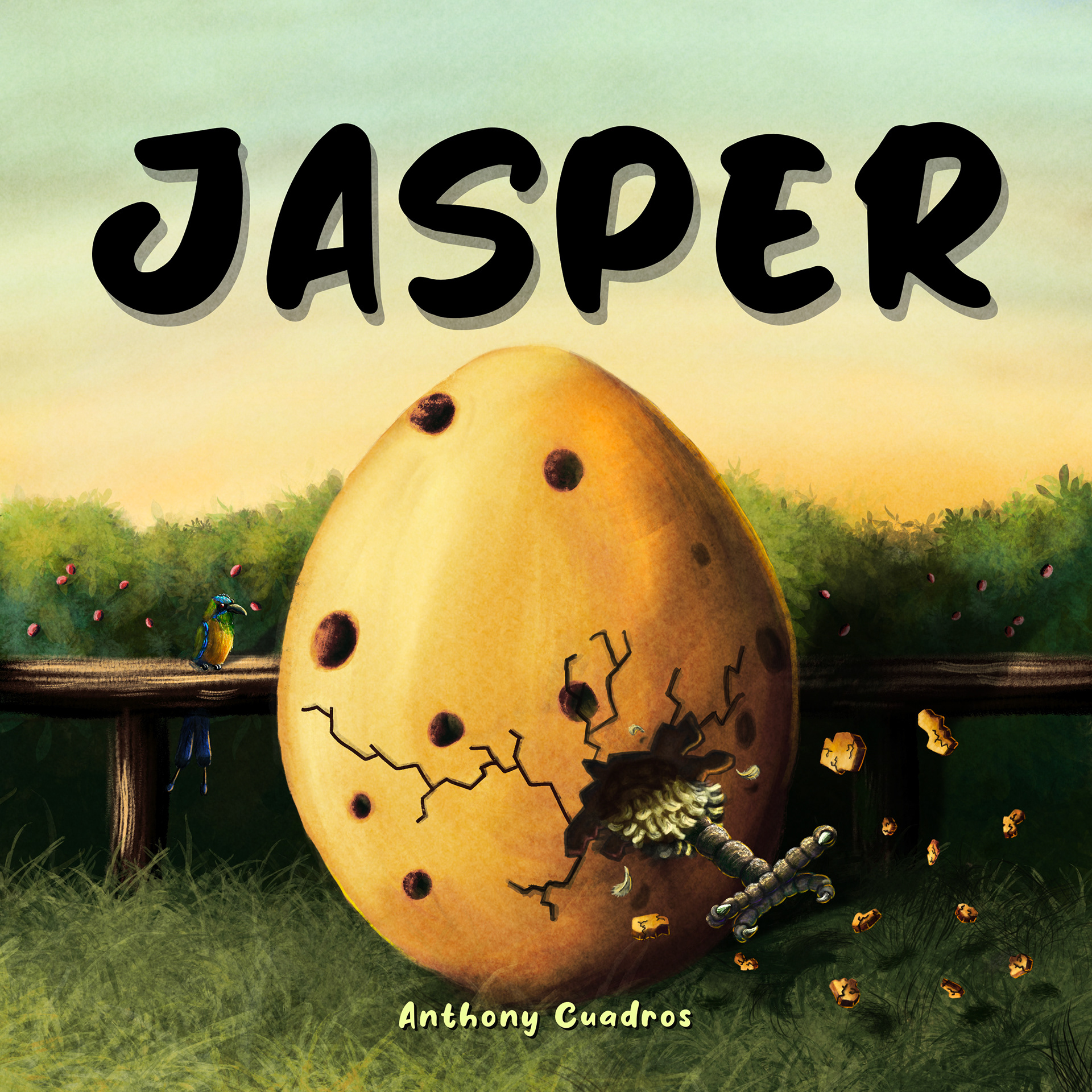 Jasper Book Cover, Digital