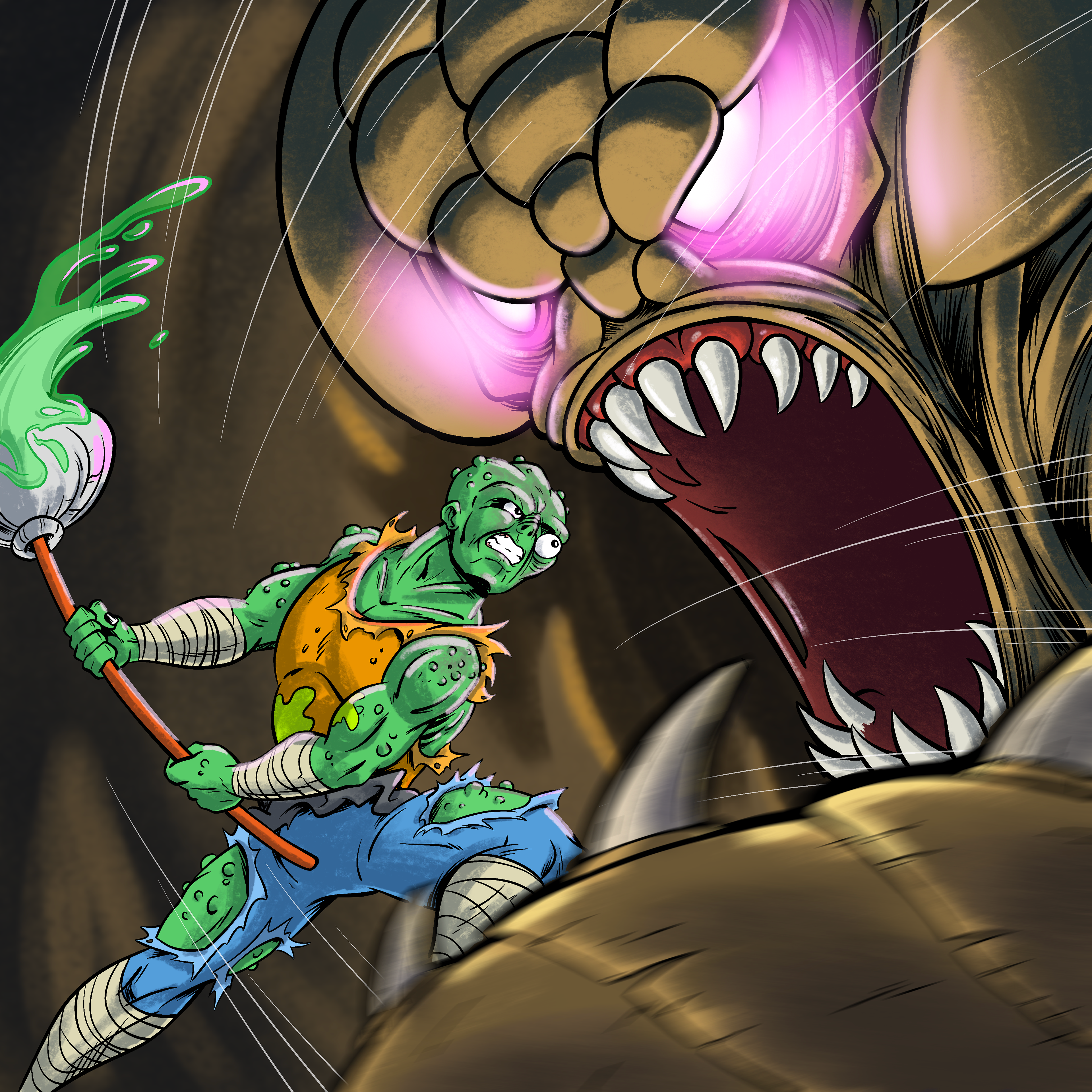 Cover image for the "Toxic Crusaders + Contra" episode