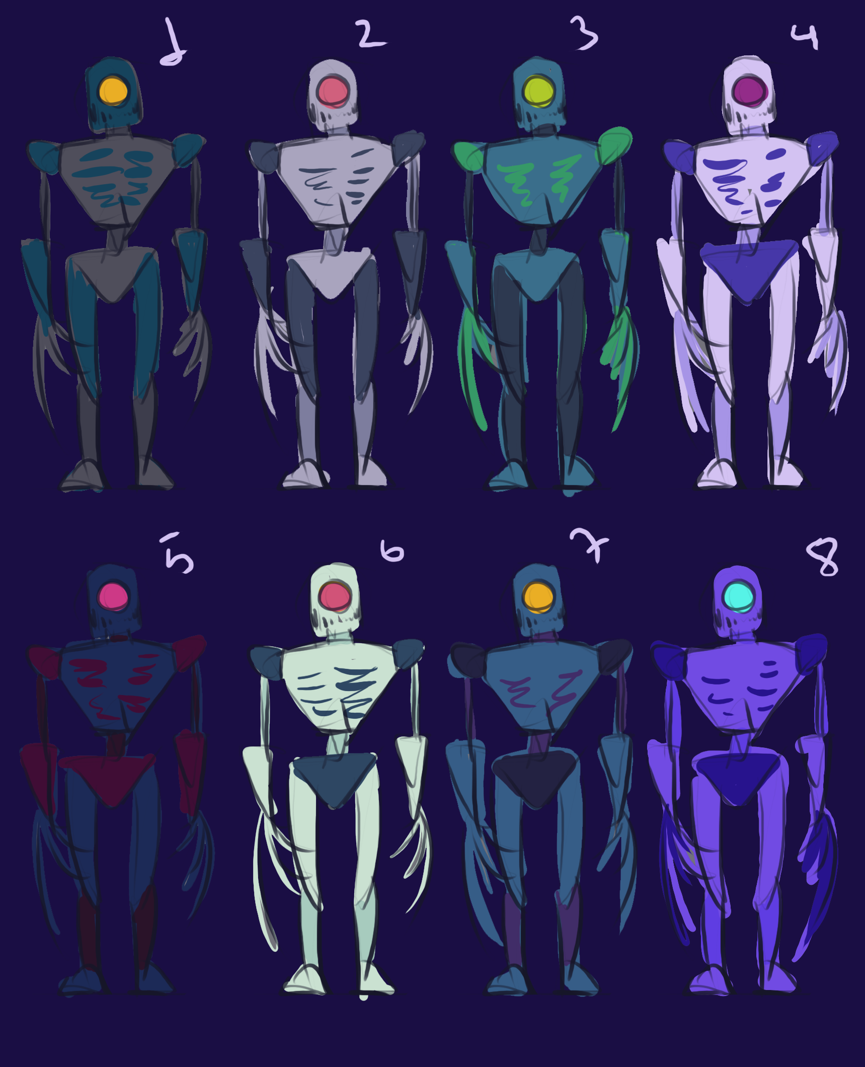 Enemy Color Design-2
