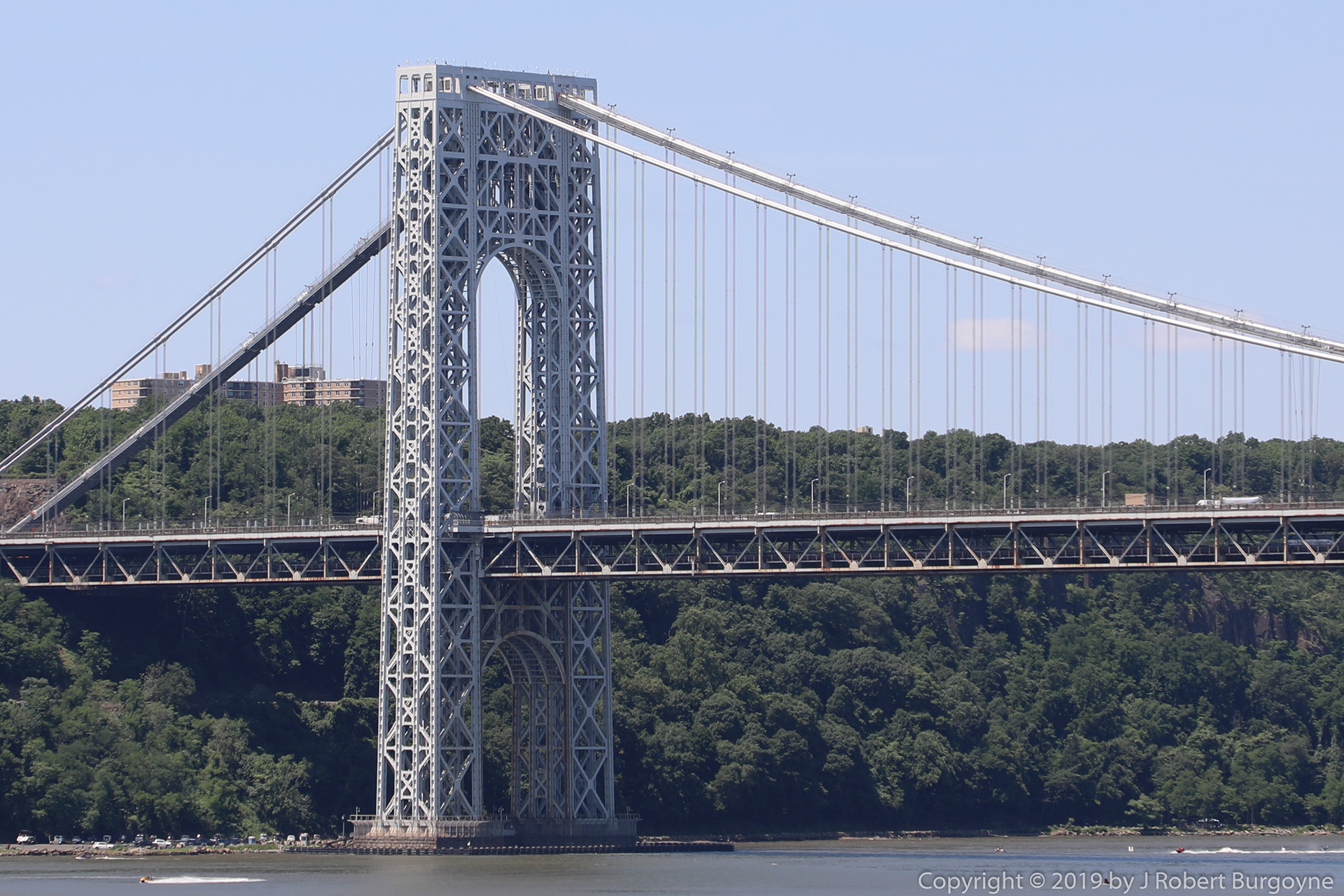 West Tower of George Washington Bridge