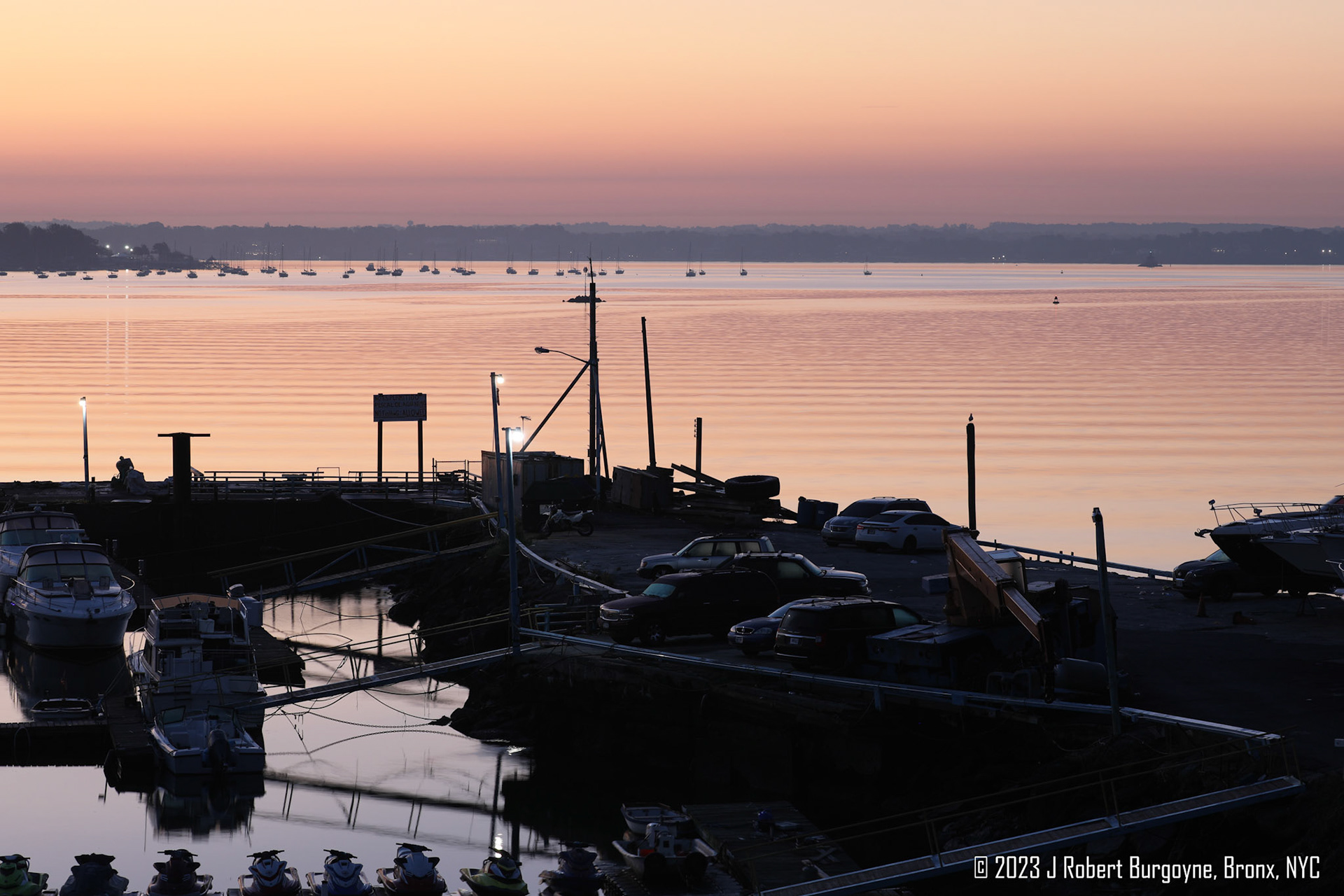 Subtle colors changing by the minute