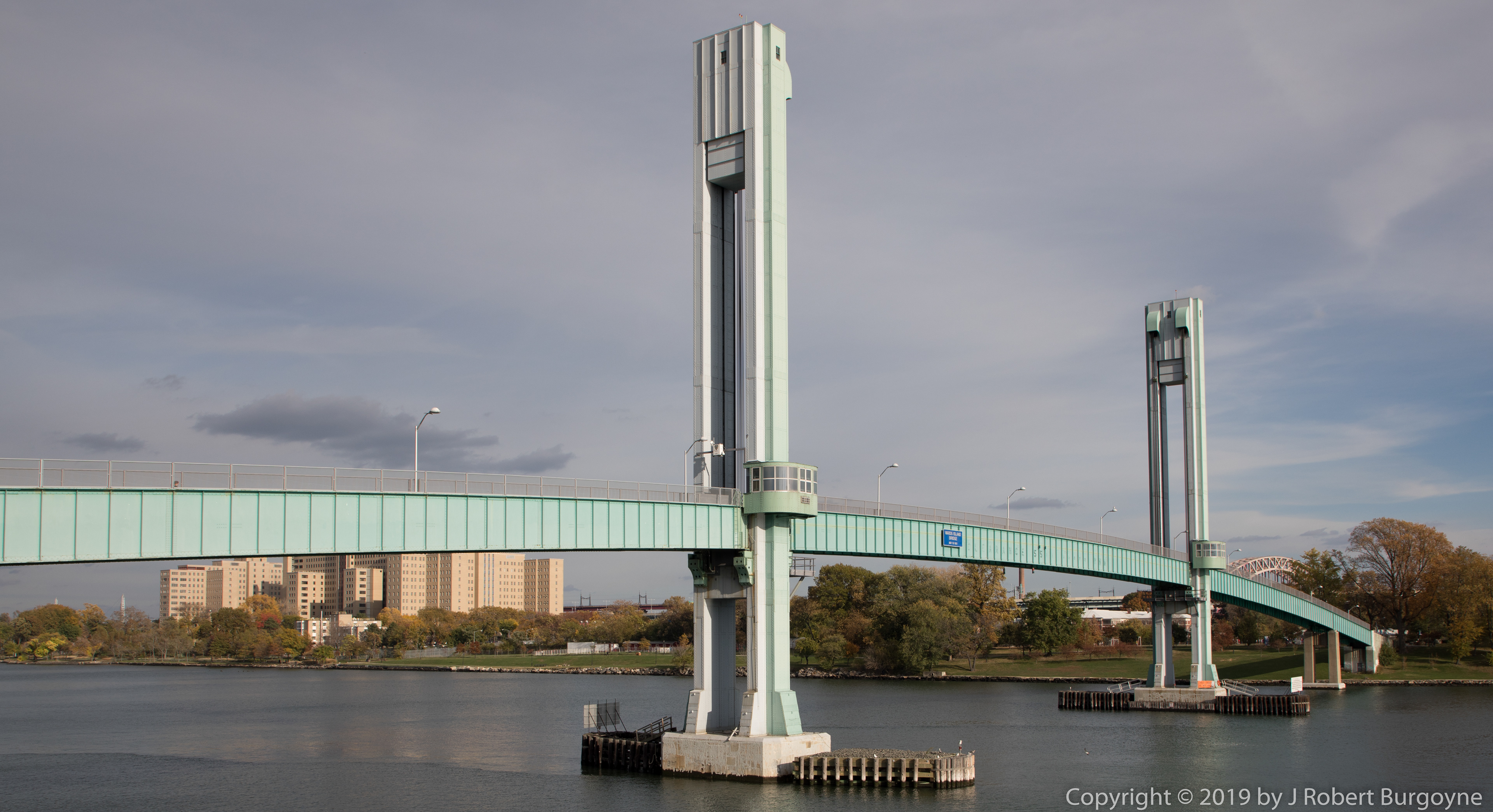 Ward's Island Bridge for Pedestrians and Bicyclists