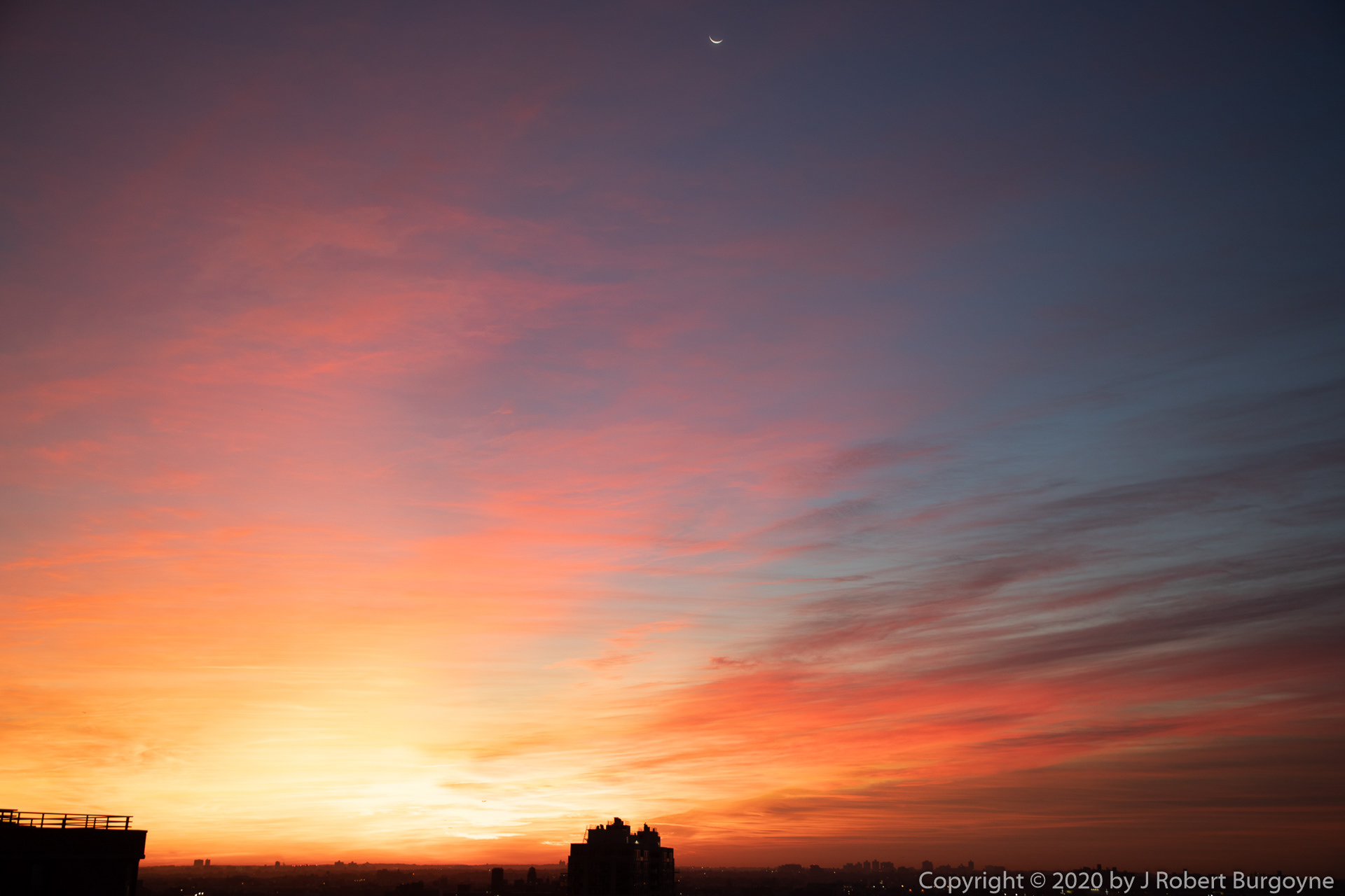 Sunrise over Queens — October 25, 2019