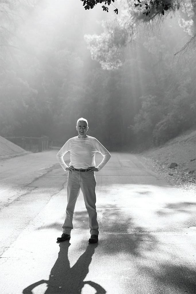Robert in Burbank, California, July 4, 2023, for an early morning hike