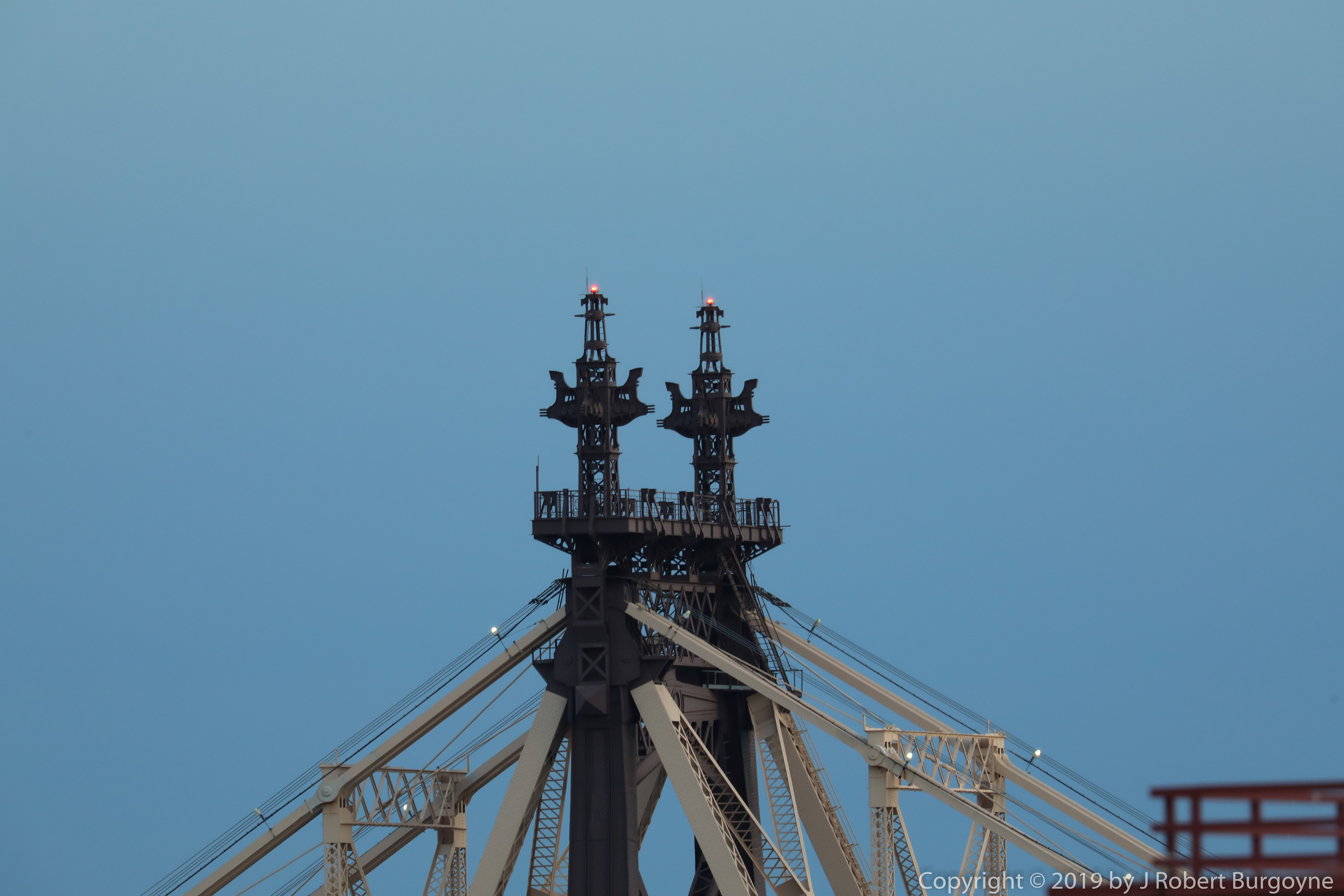 Queensboro Bridge Decorative Detail at Top
