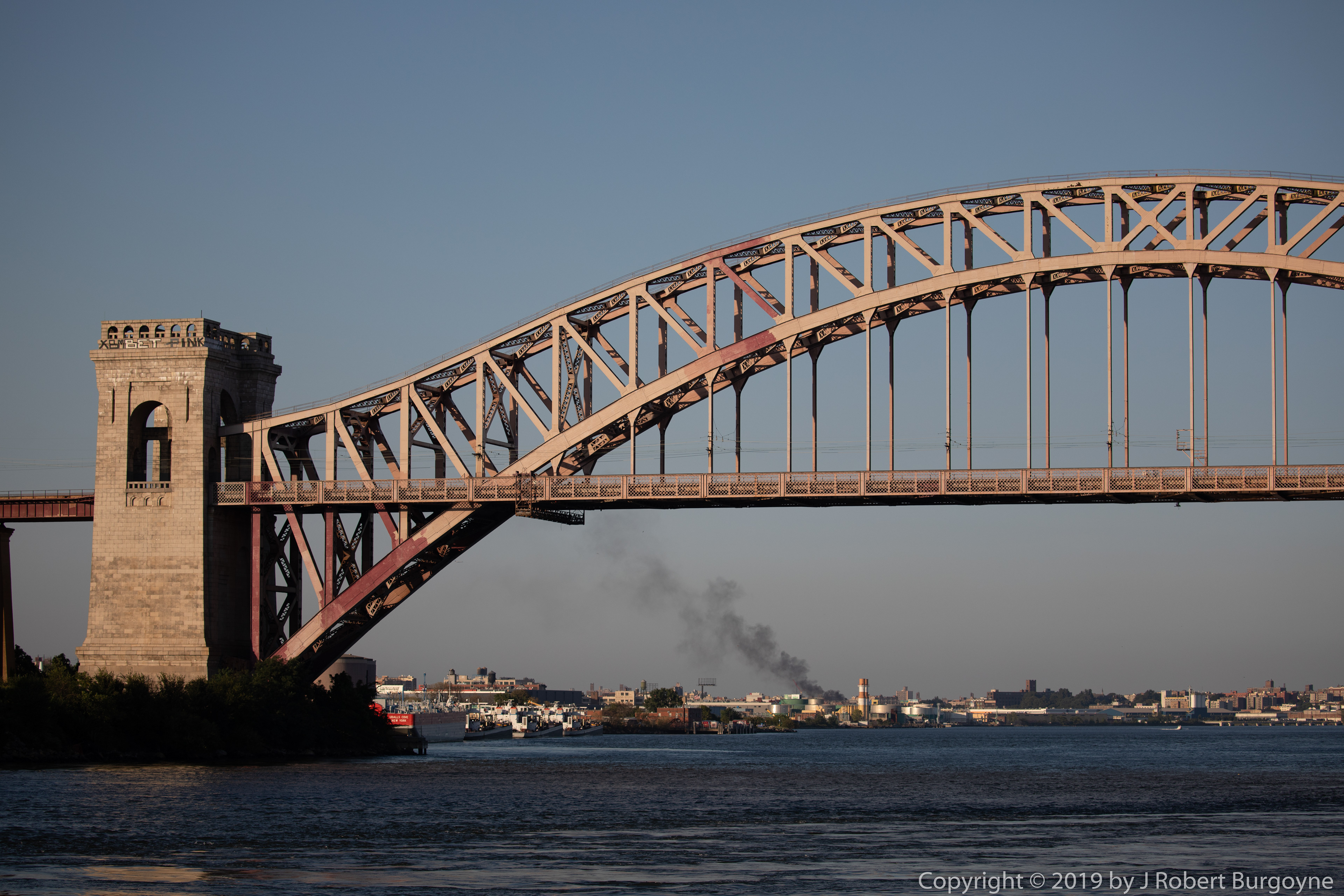 Hell Gate Bridge for Railroads