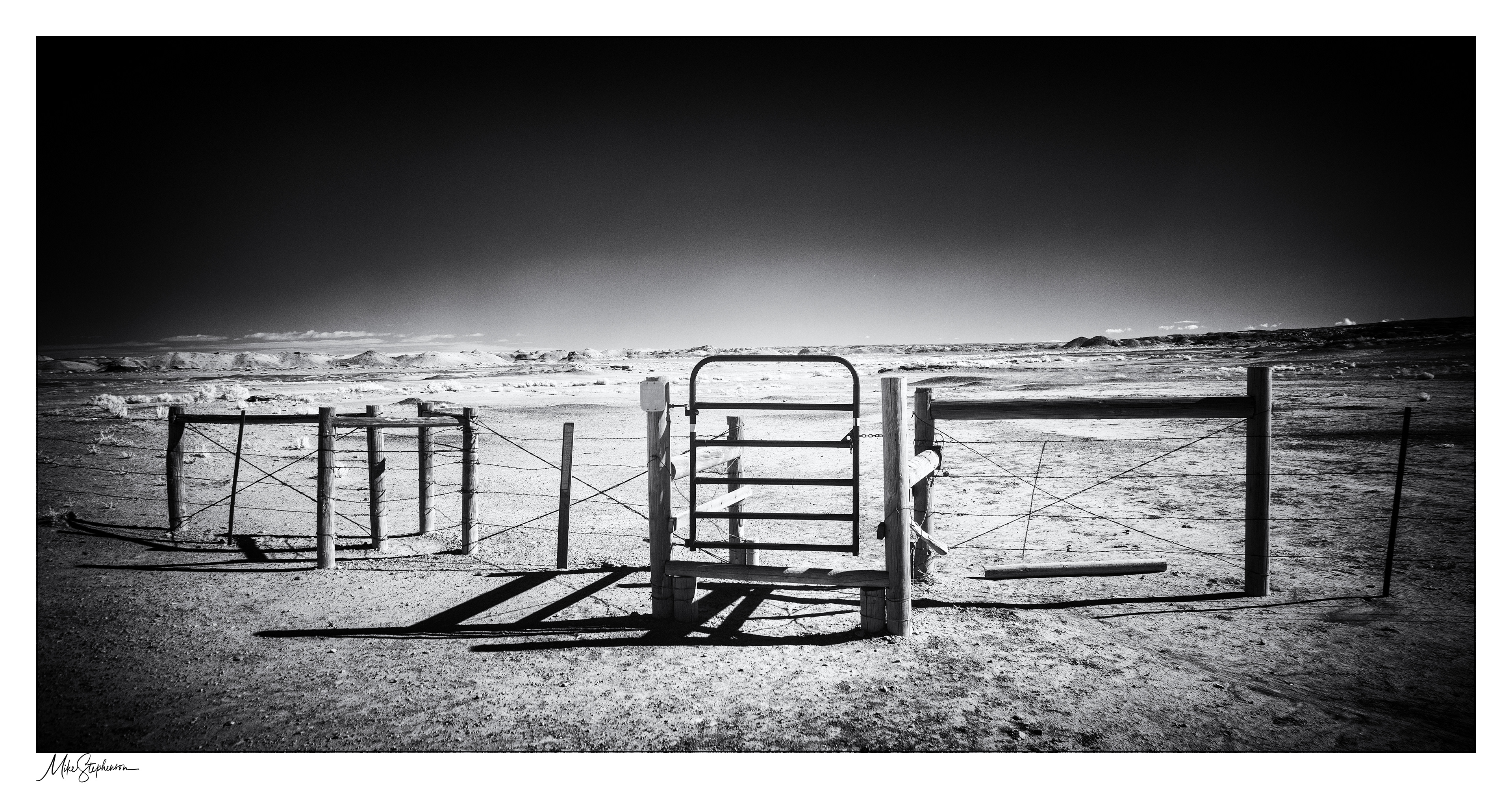 Bisti Badlands Entrance to Wilderness