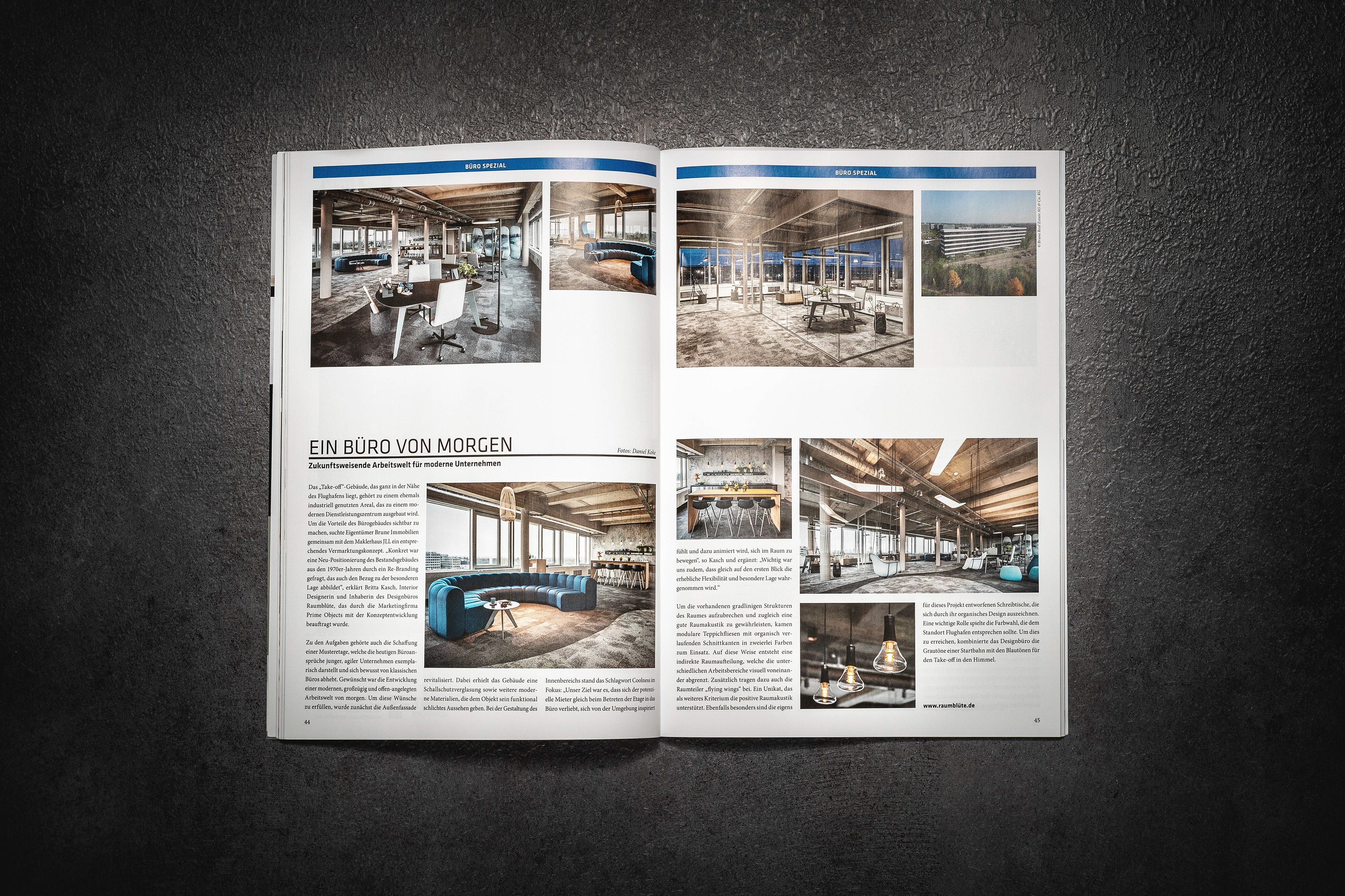 Ein Büro von morgen / Cube Magazin