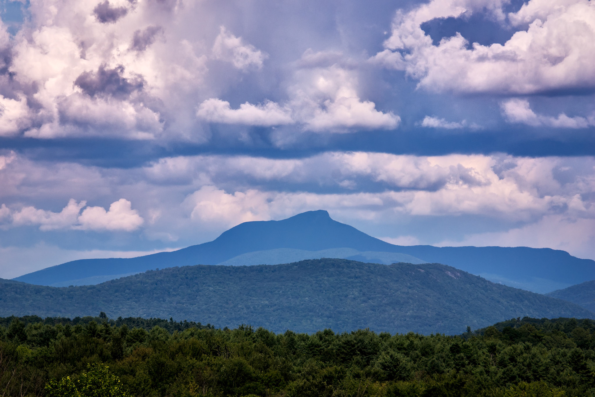 "Camel's Hump Clouds" --North Ferrisburgh