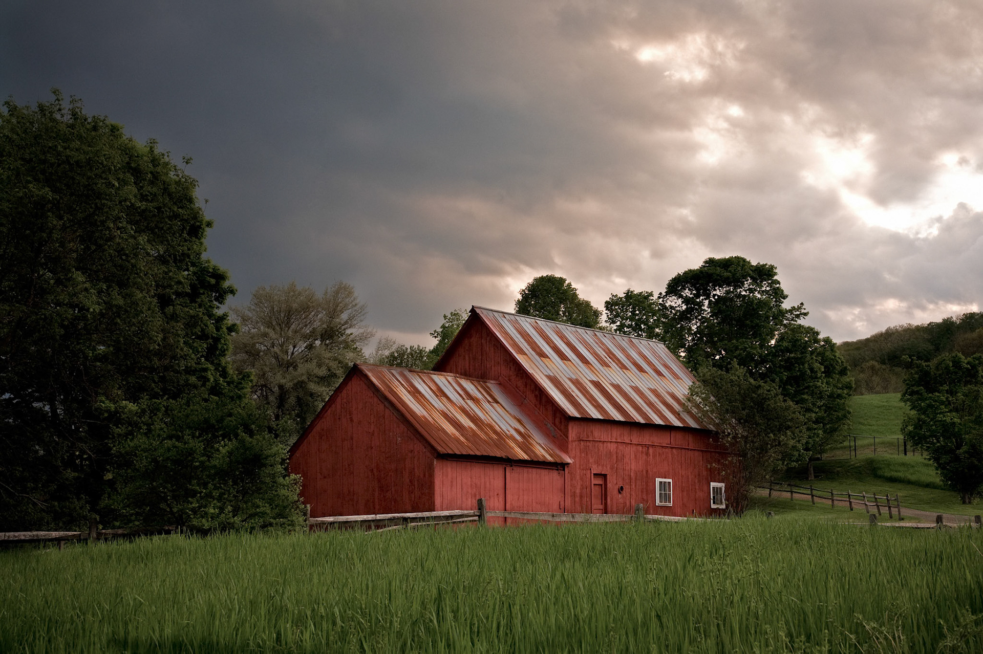 "Rusted Roofs" --Quechee