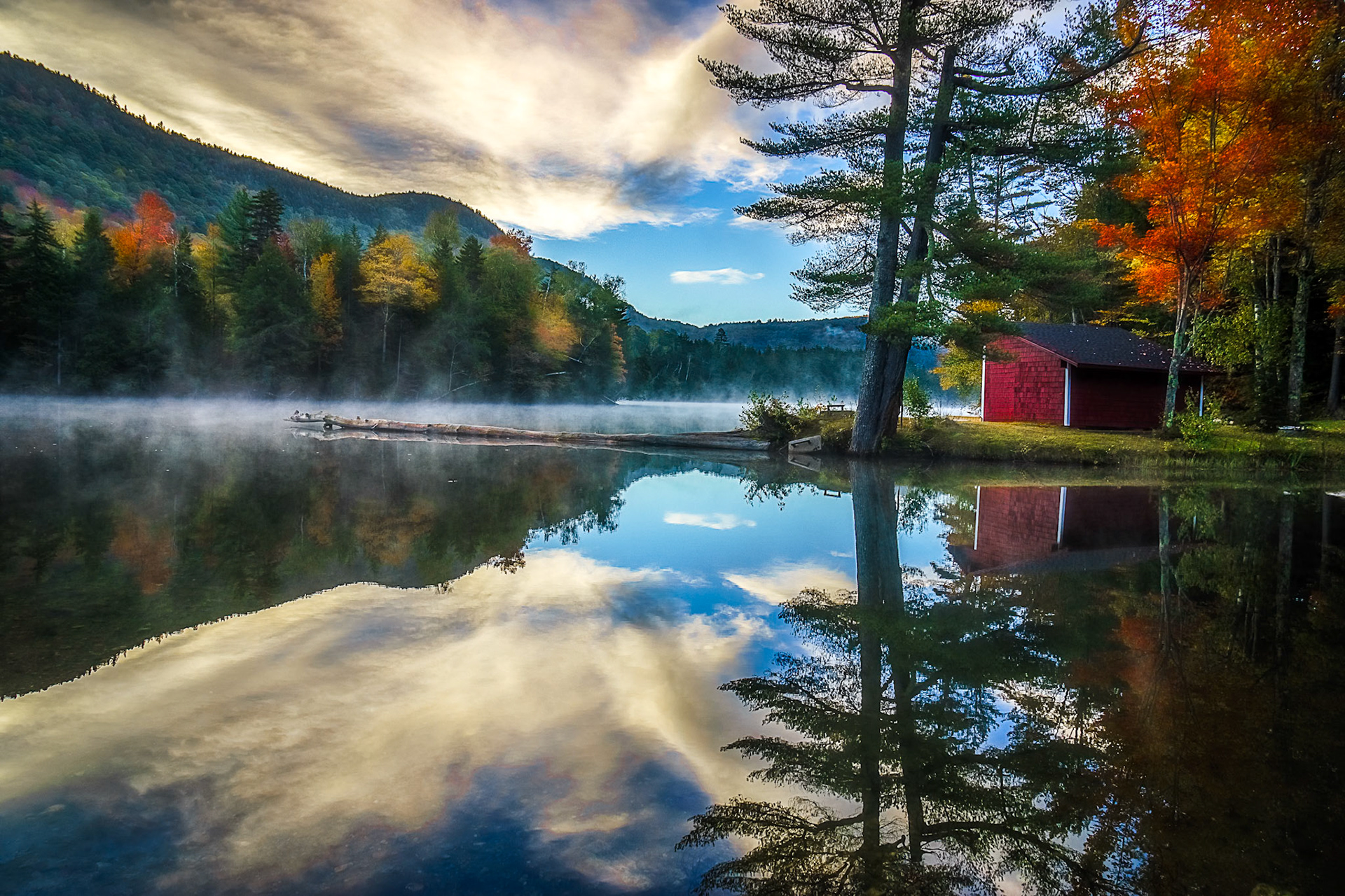 "Fall at Woodward Reservoir" --Plymouth
