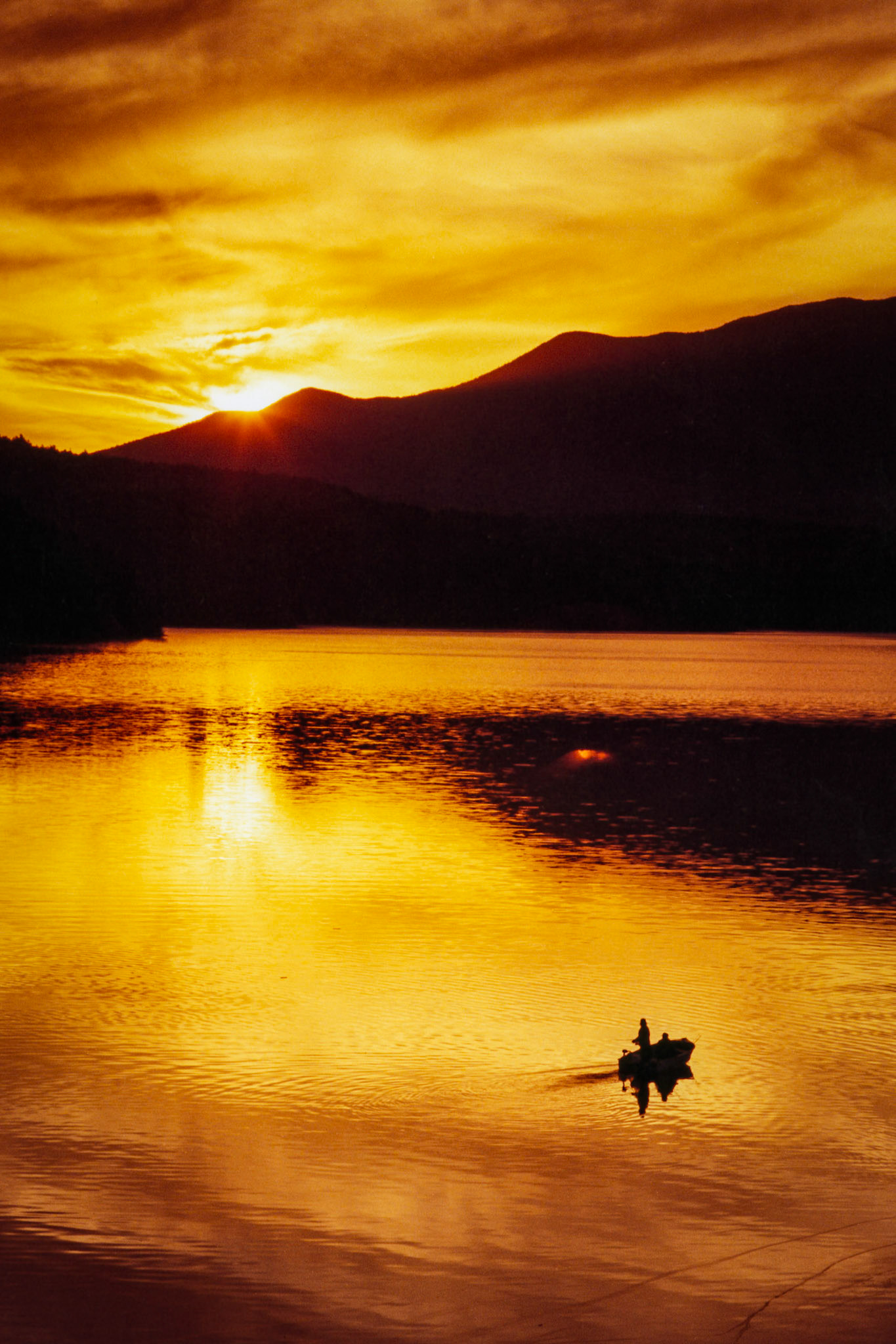 ""Early Start" --Waterbury Reservior
