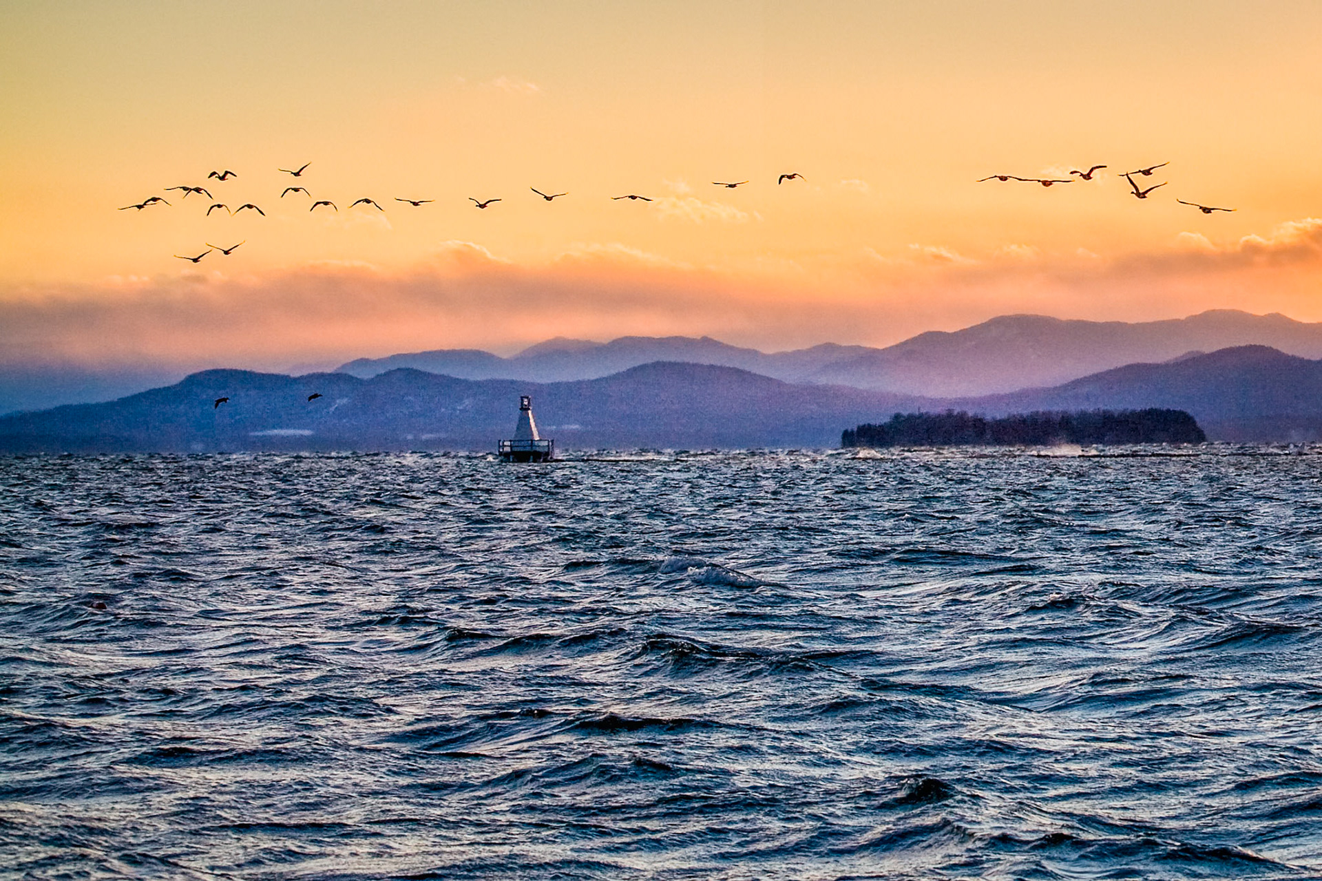 "On the Wind" -- Lake Champlain, Burlington