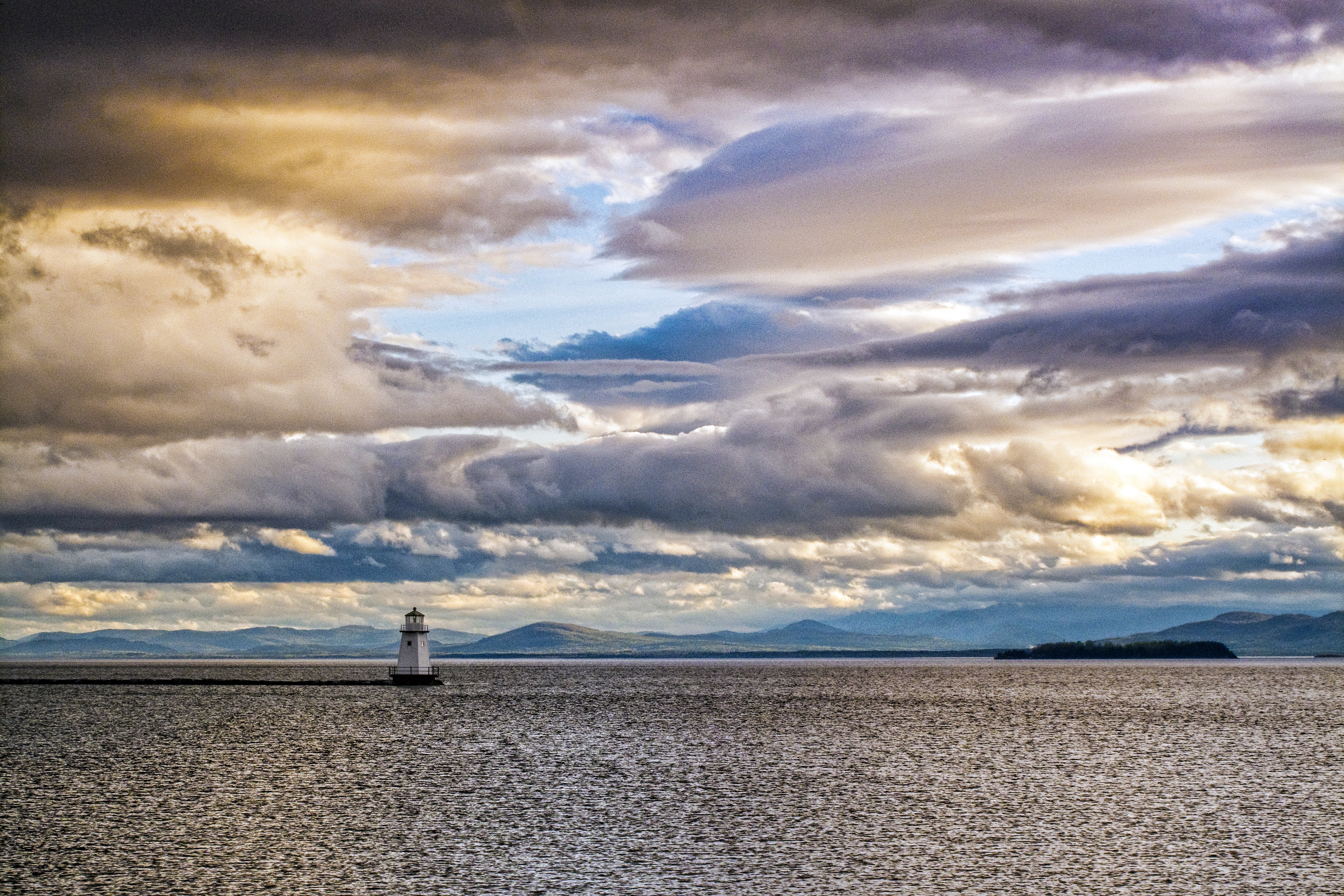"North Light"  --Lake Champlain