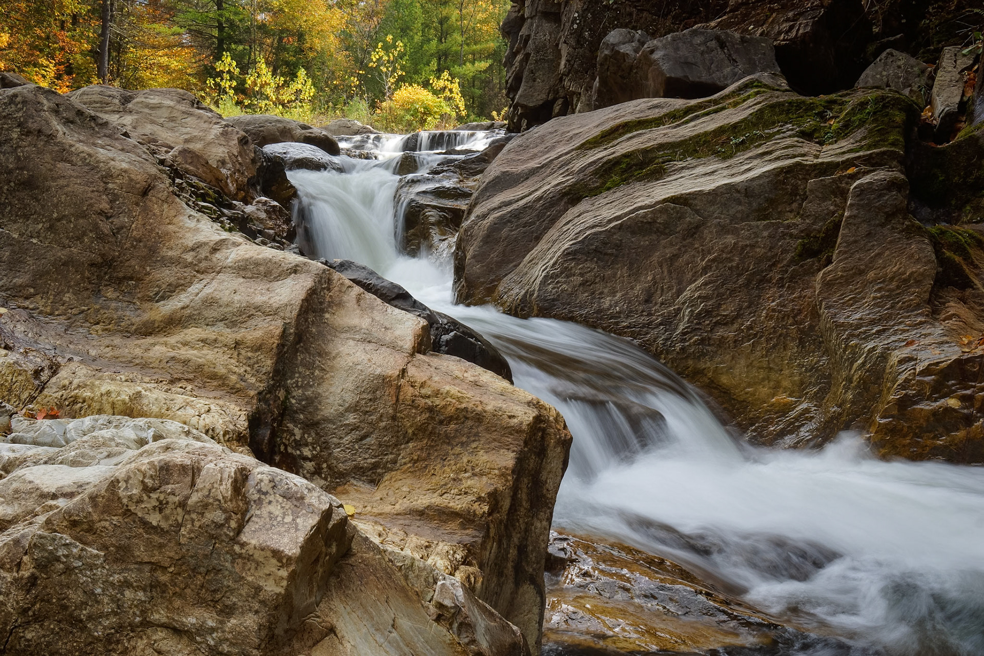 "Clarendon Gorge" --Mill River