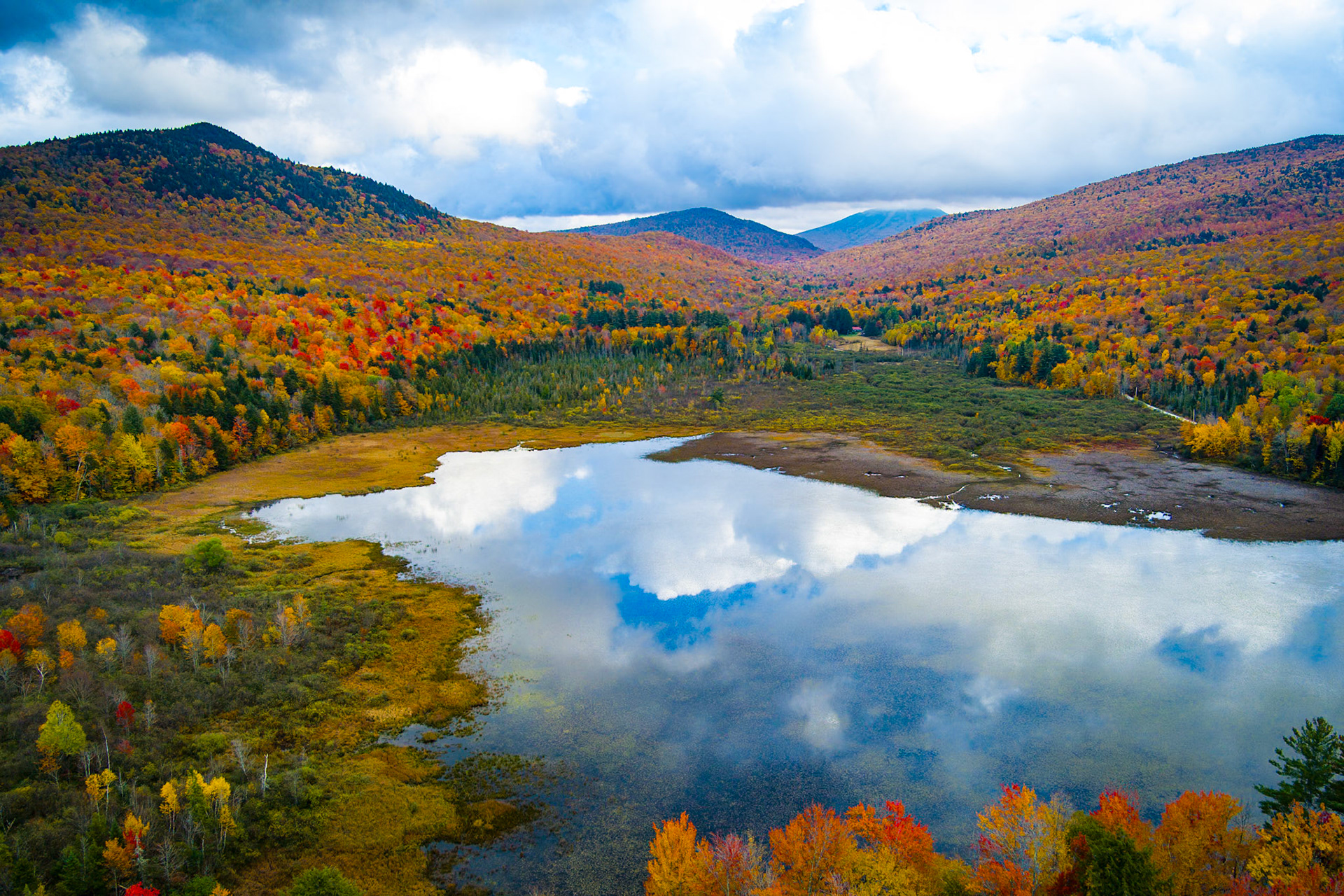 "Lefferts Pond Fall" --Chittenden