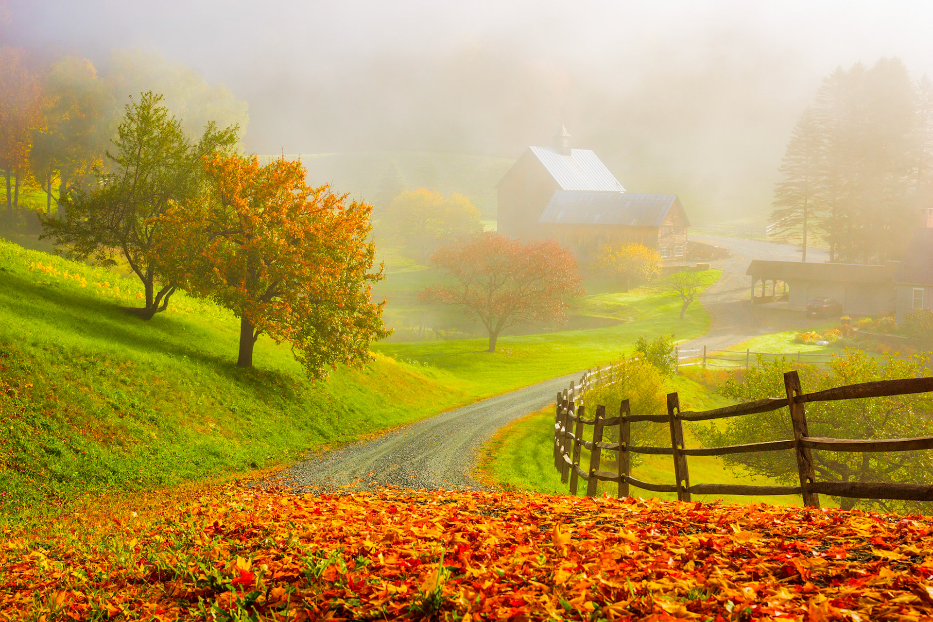 "Autumn Mist" --Woodstock