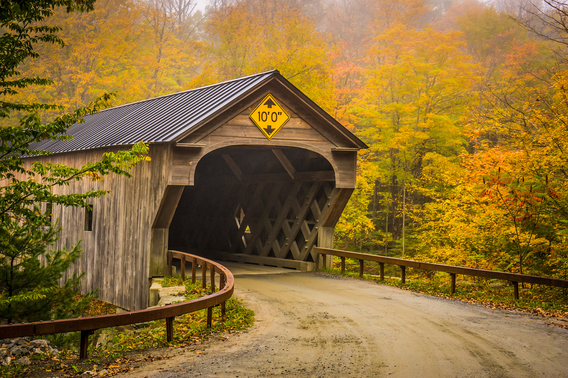 "Downer's Bridge" --Weathersfield