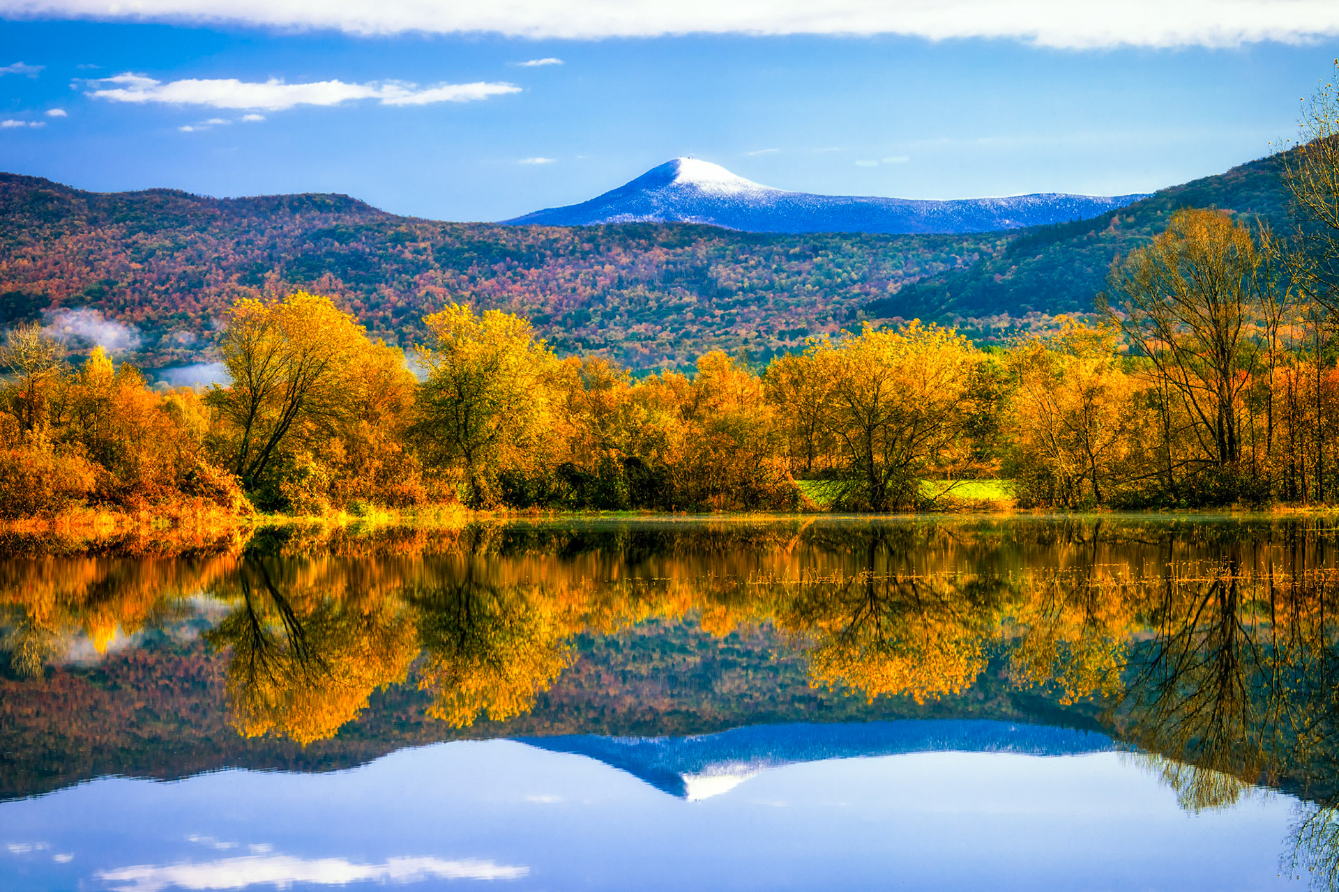 "Peak Reflections" --Clarendon