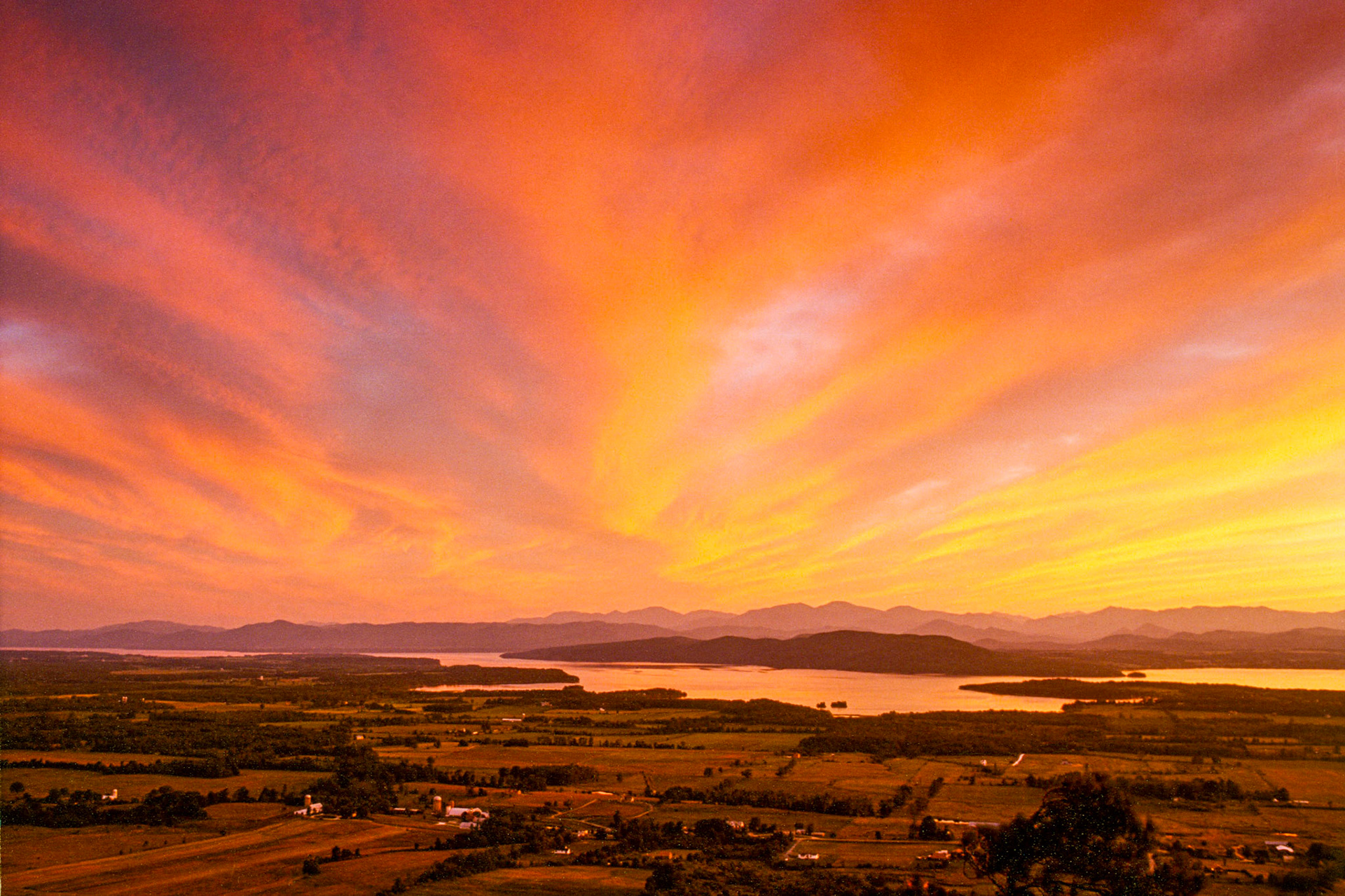 "Champlain Valley" --from Mt.Philo