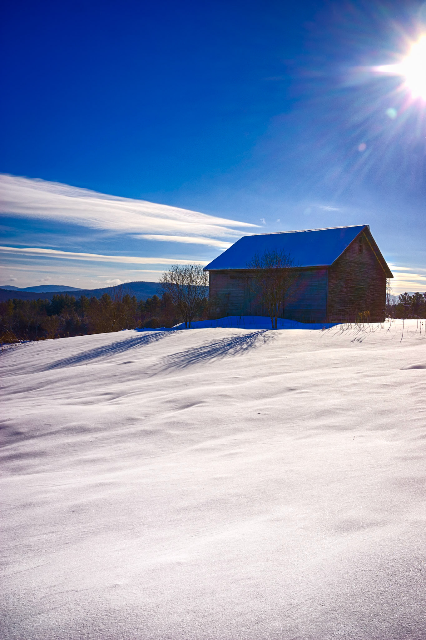 "Blue Shadows" --Tinmouth