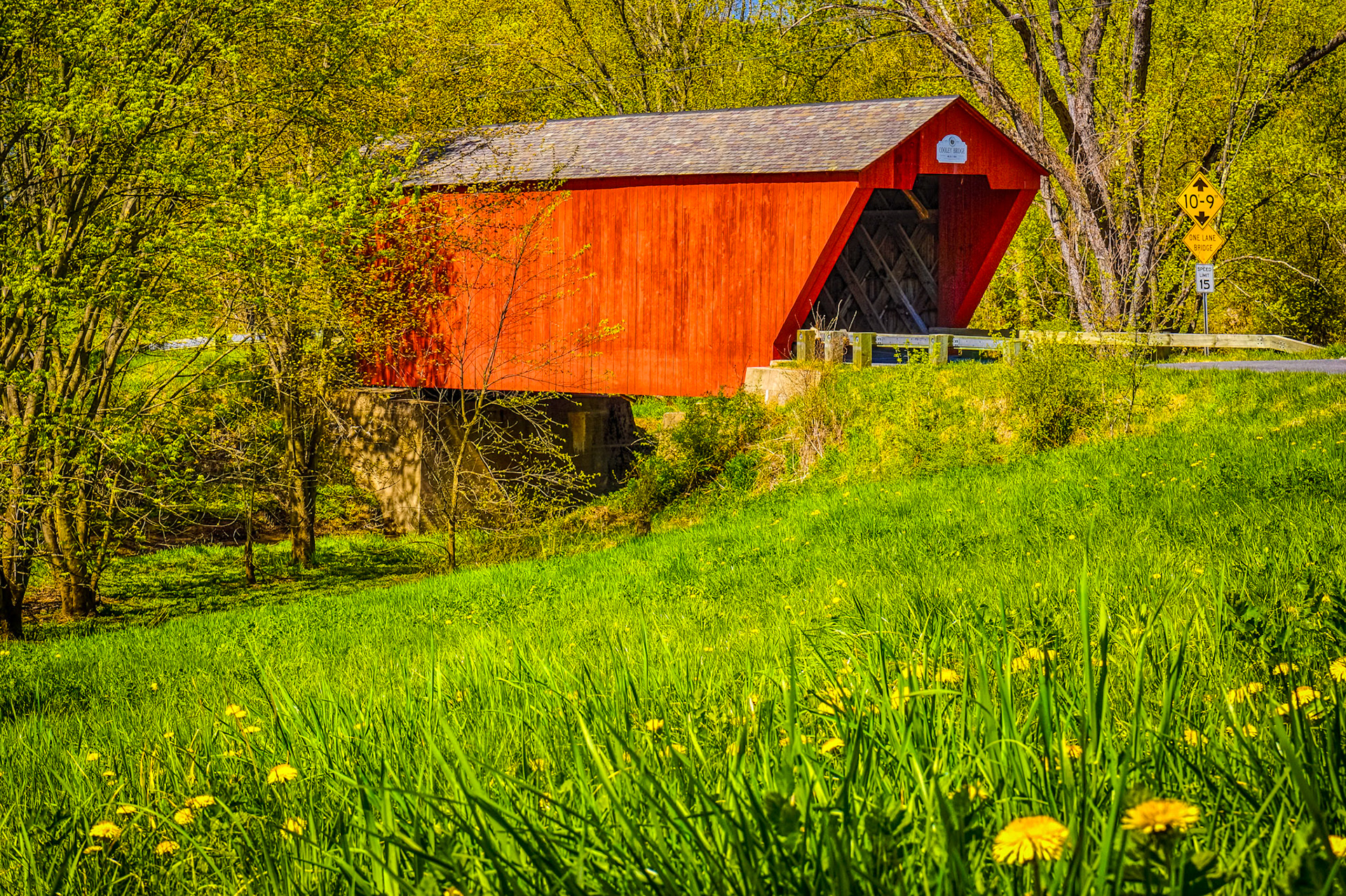 "Spring at Cooley Bridge" --Pittsford