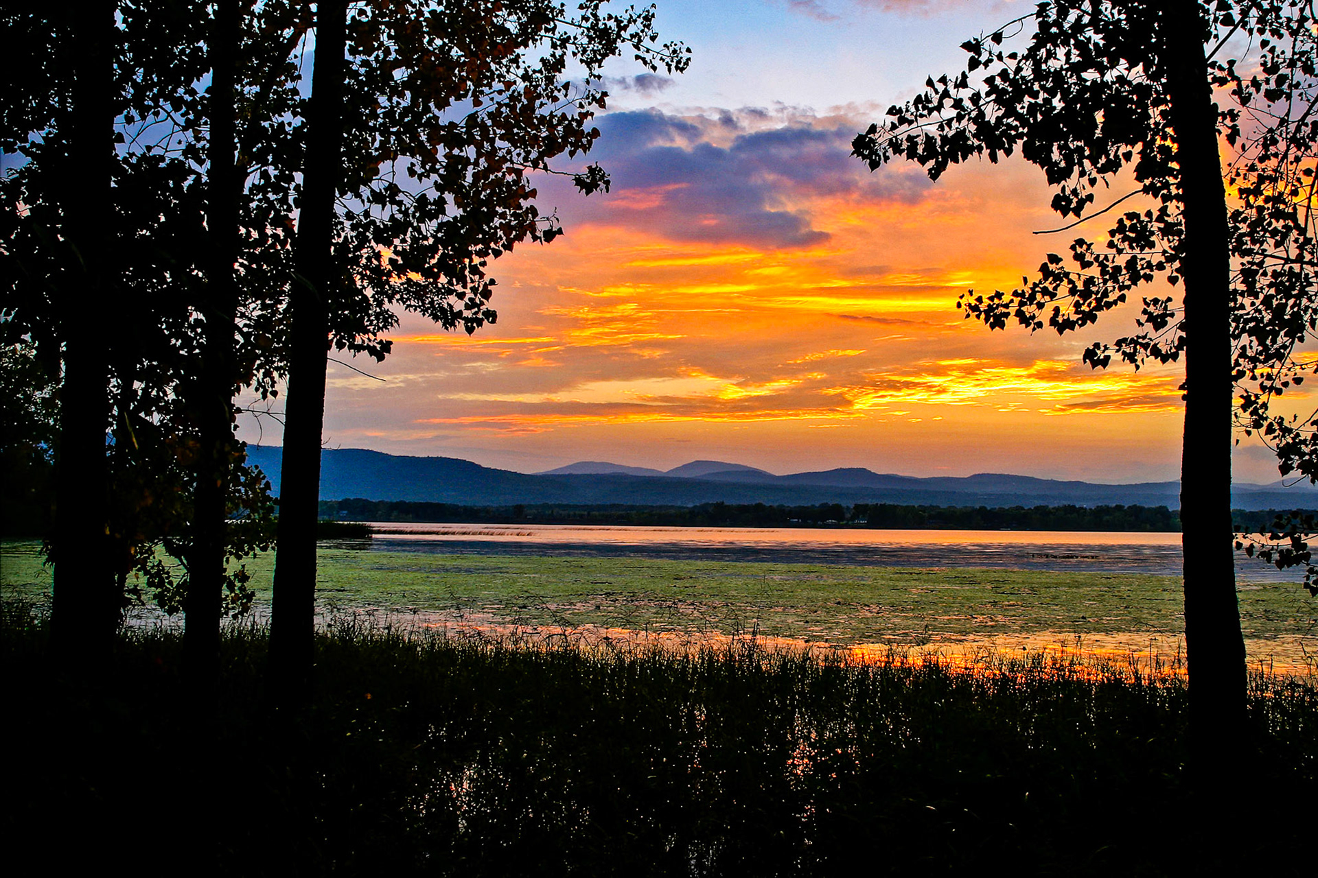 "Lakeside Sunset" --Addison