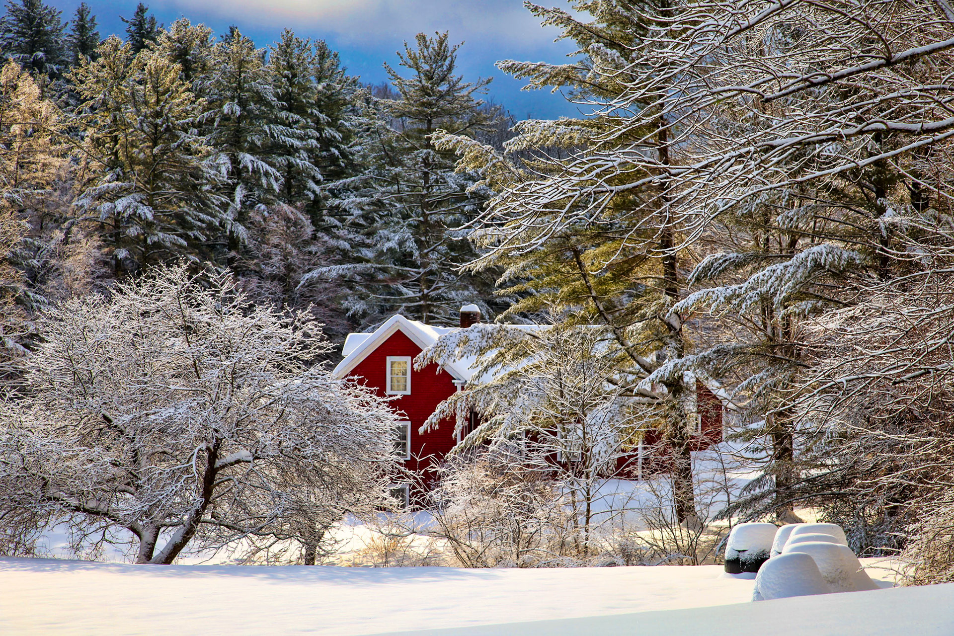 "Winter Homestead" --Wallingford