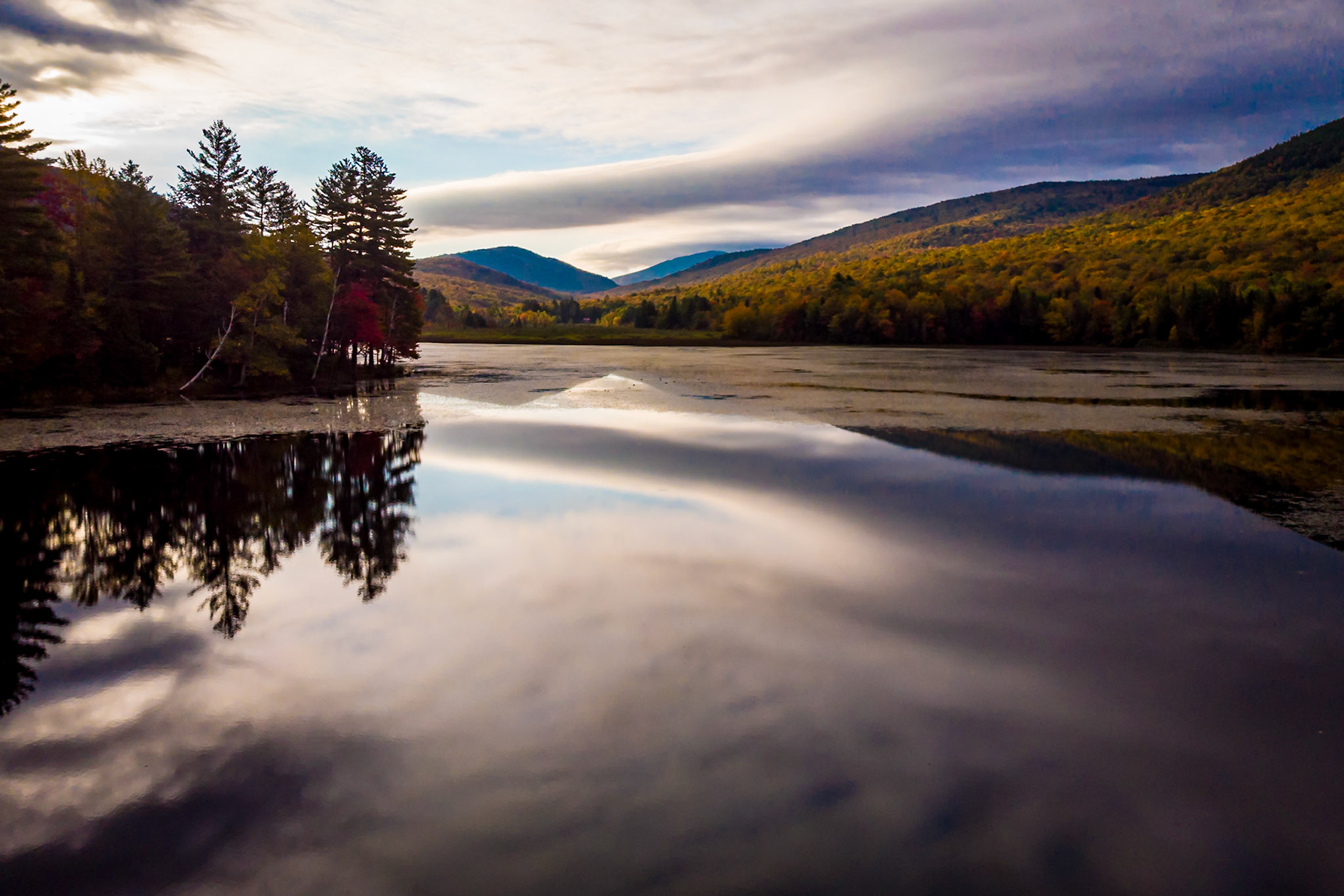 "Calming Effect" --Lefferts Pond, Chittenden