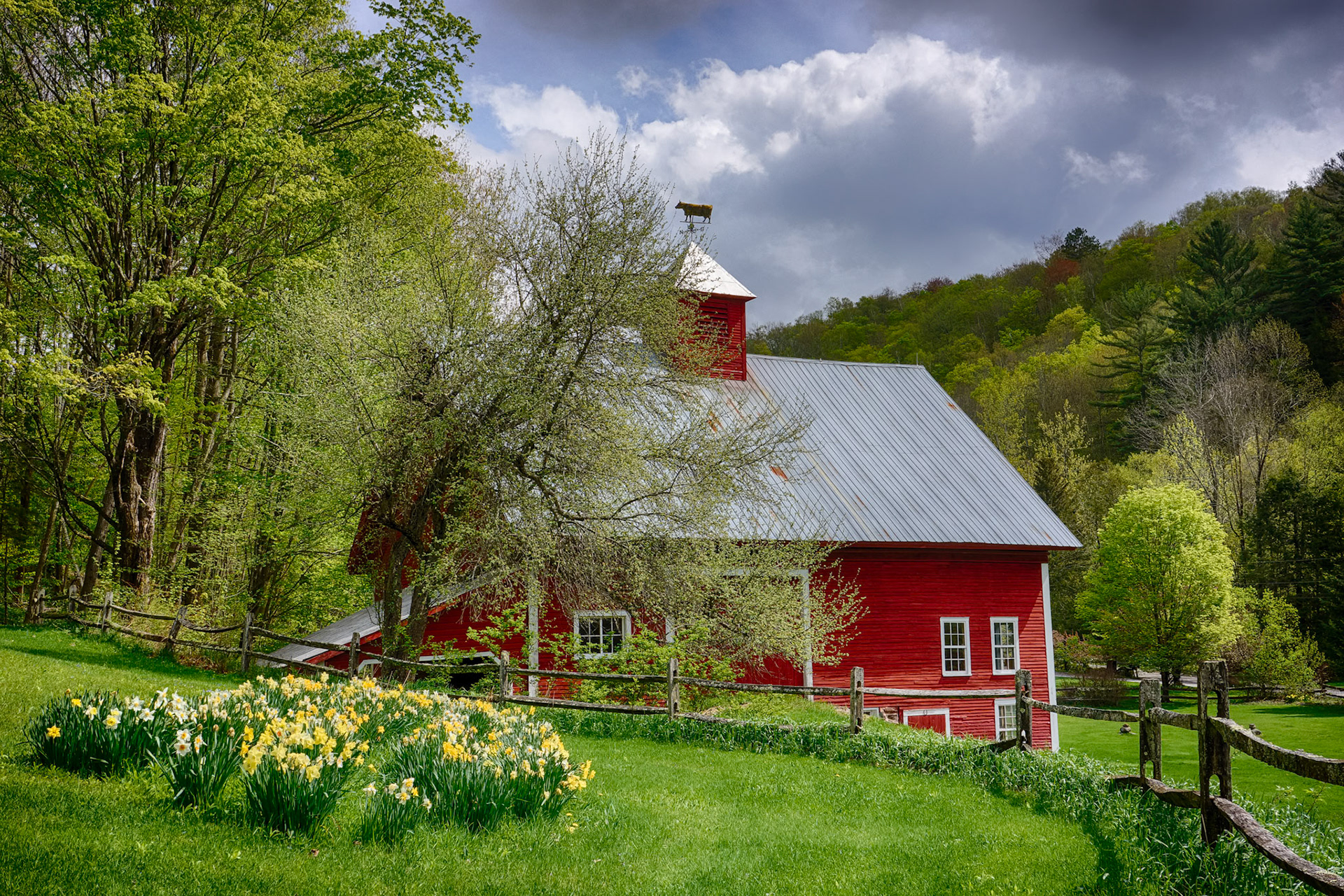 "Spring on the Hill" --Chittenden