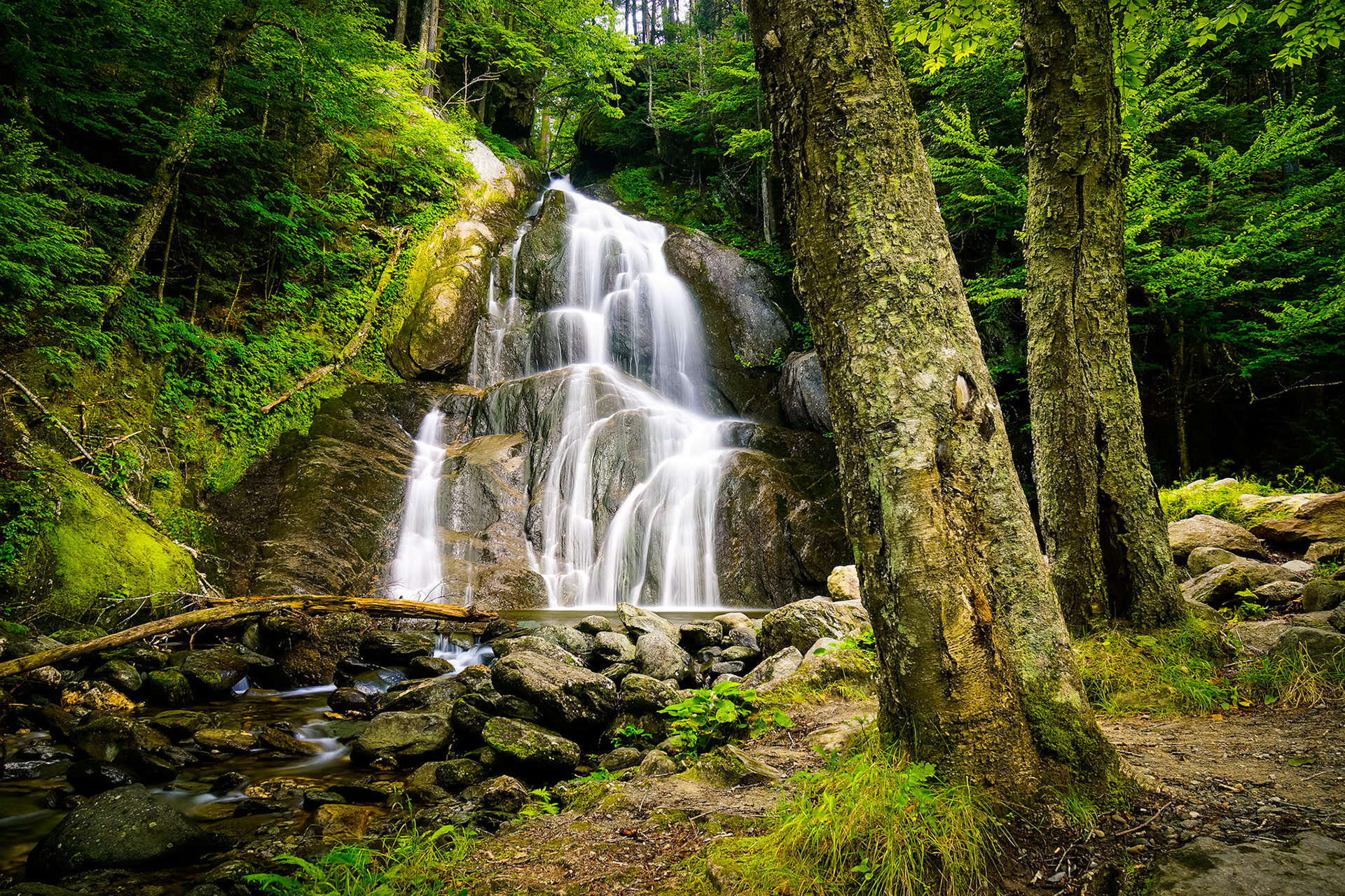 "Moss Glen Falls" --Granville