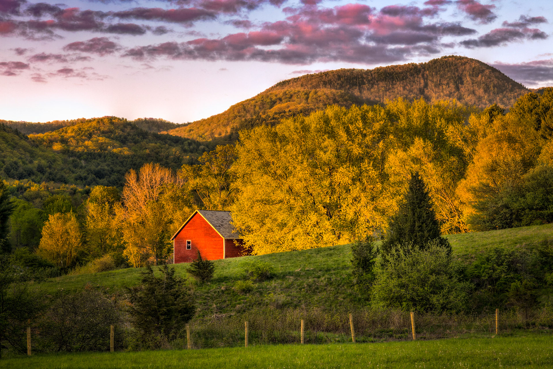 "Hills of Vermont" --Middletown Springs
