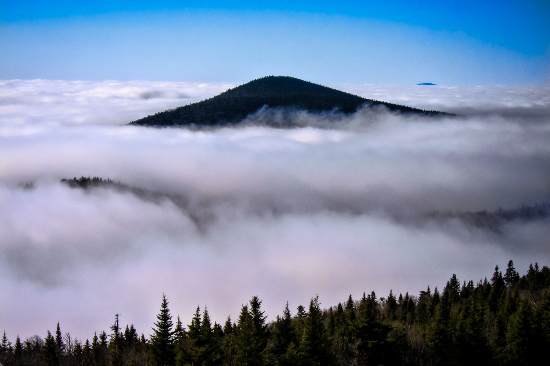 "Mountain Top View" --Mt. Ascutney