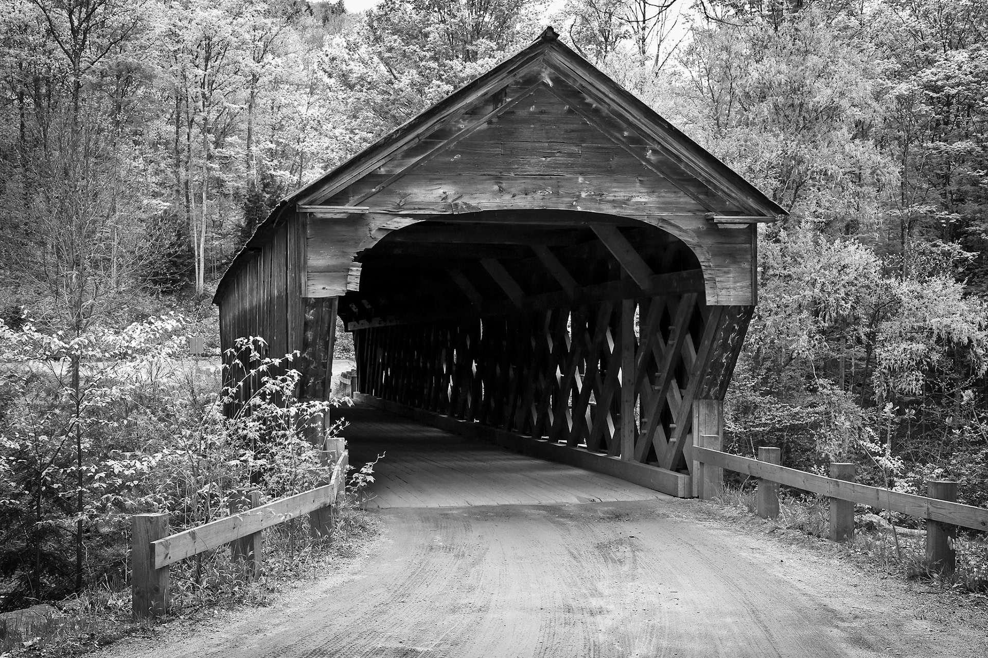 "Bridge to the Past" --Weathersfield