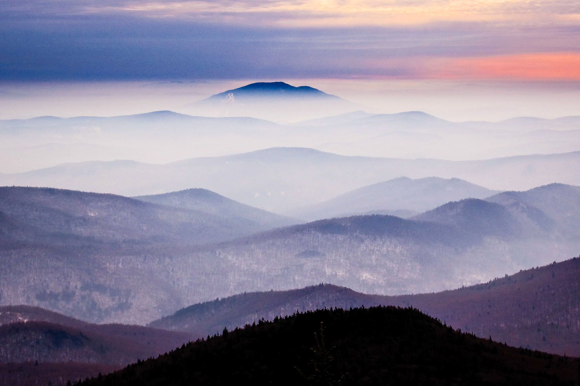 "Summit Morning" --Killington