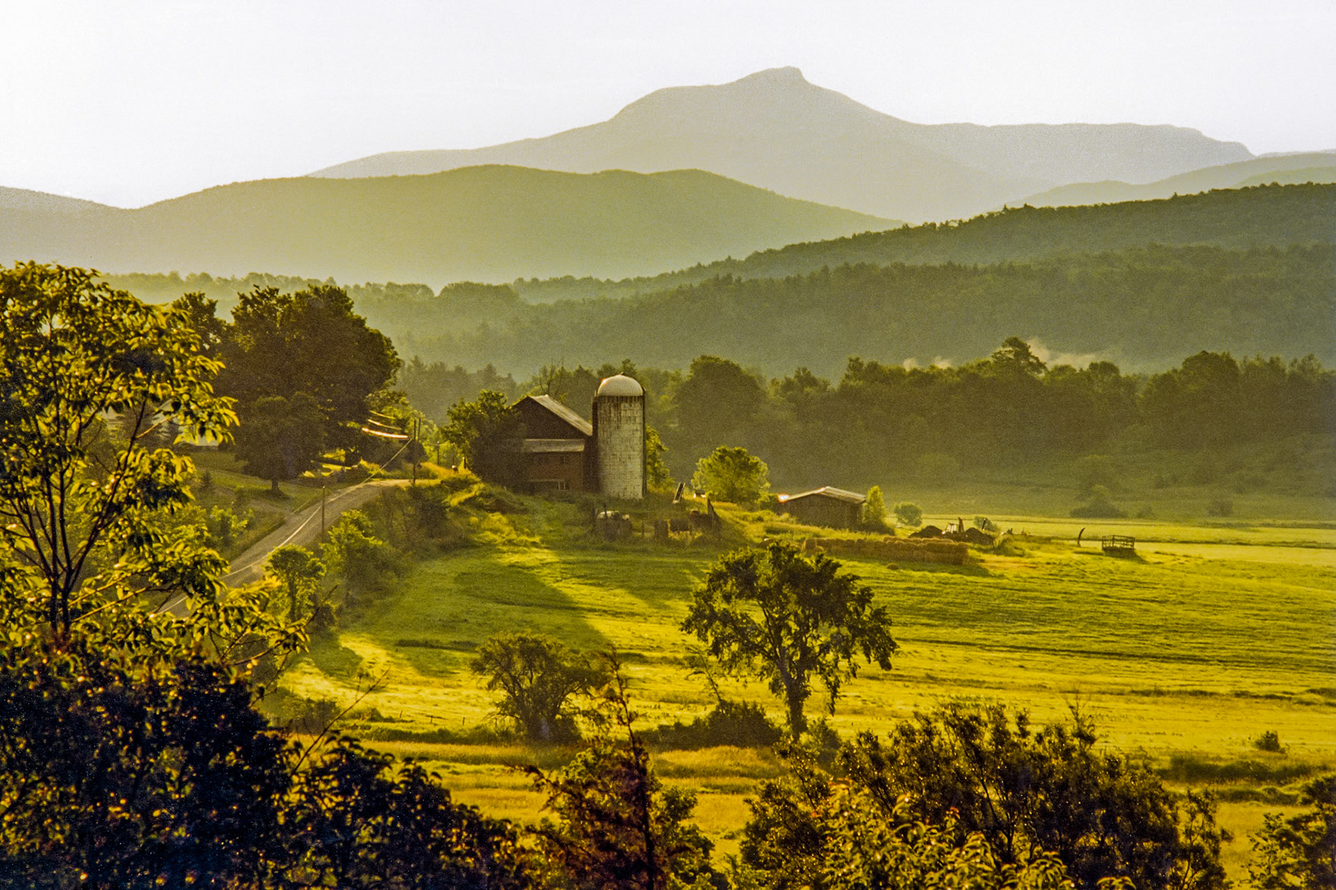 "Vermont Landscape" --Charlotte