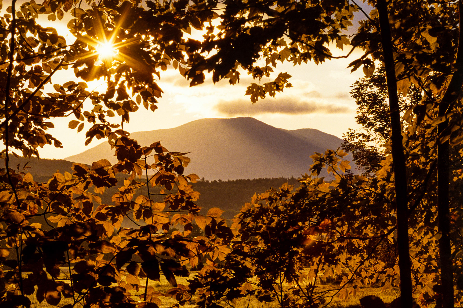"Mt. Ascutney Sunburst" --Reading