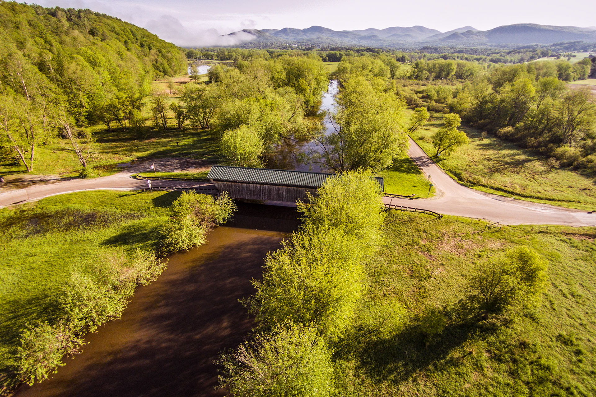 "Spring at Gorham Bridge" --Pittsford