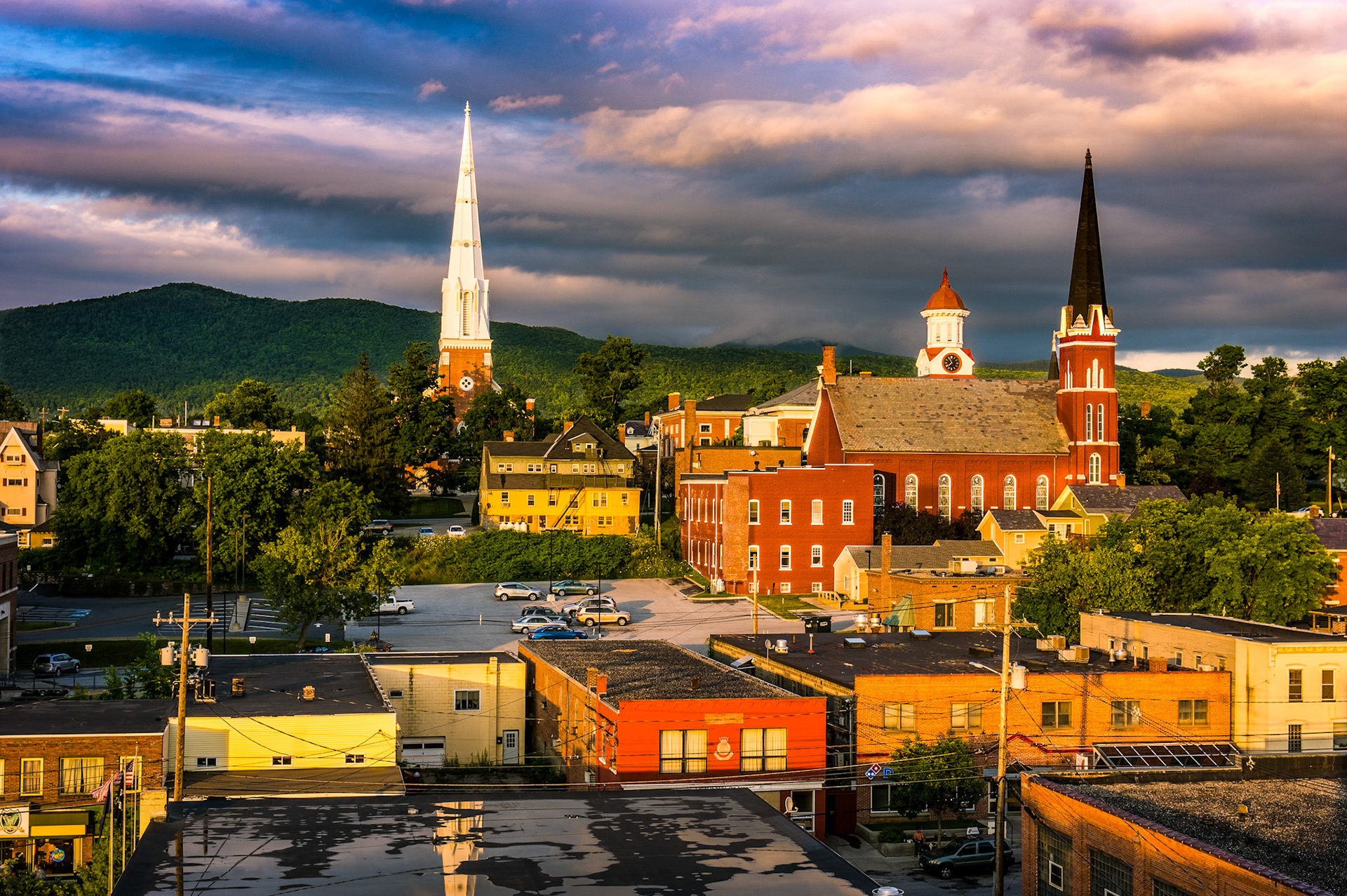 "Rutland Steeples"