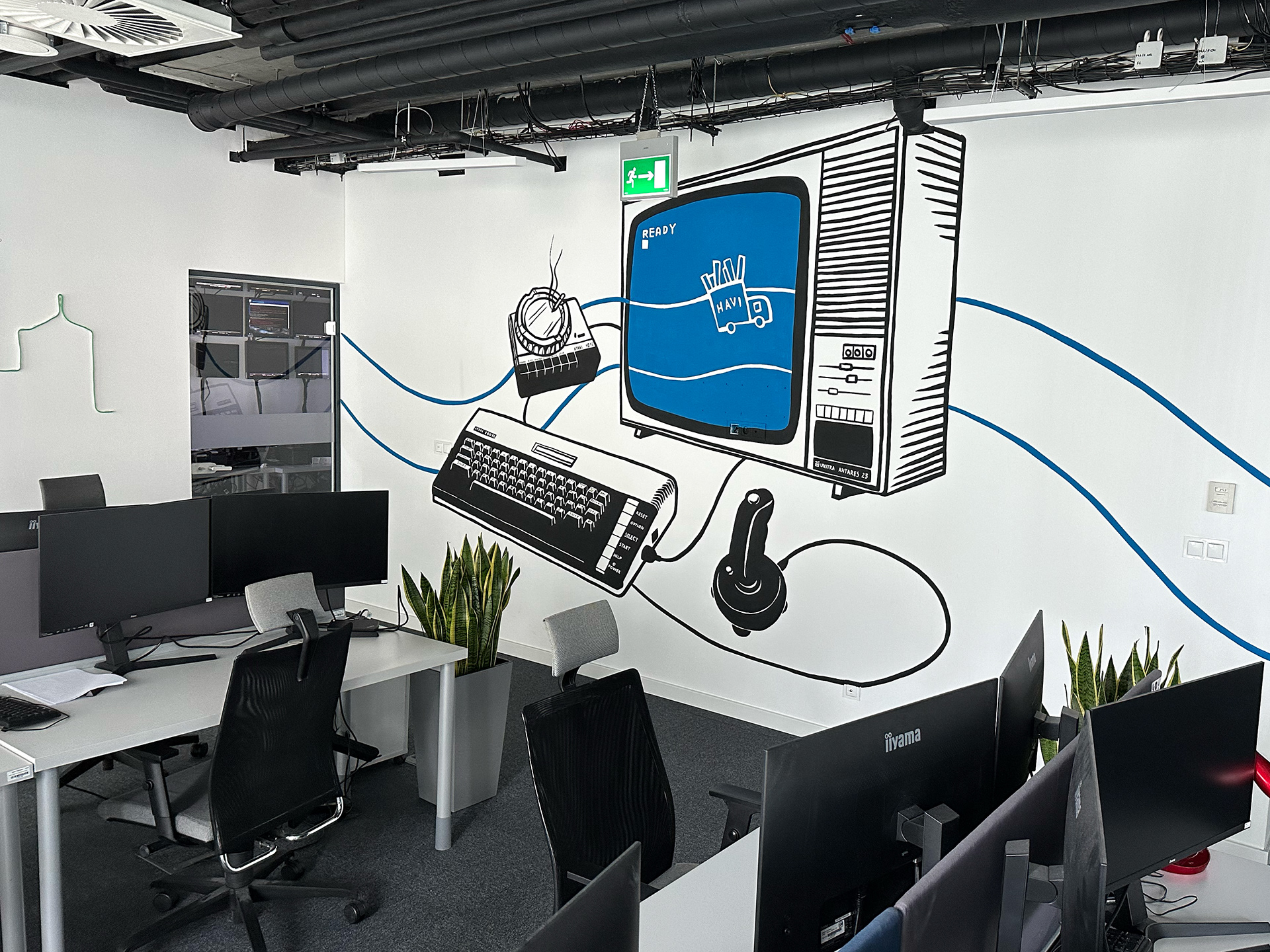 Murale dla HAVI Logistics Sp. z o. o. - Warszawa 2022