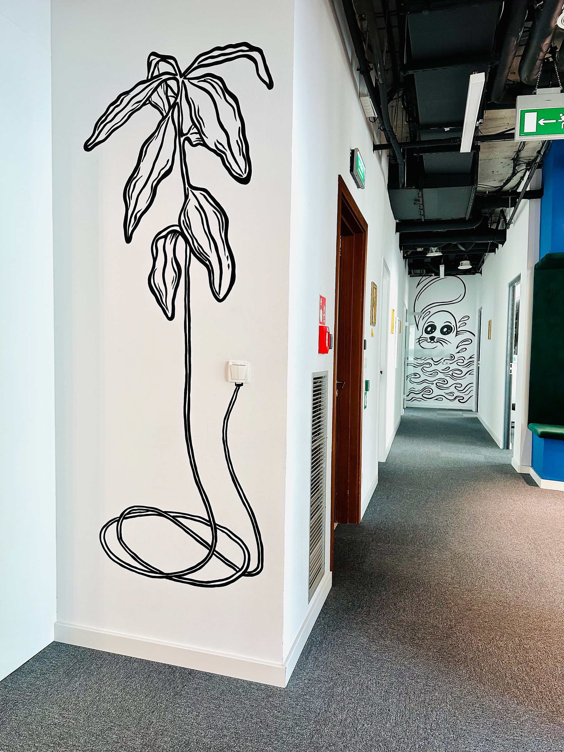 Murale dla HAVI Logistics Sp. z o. o. - Warszawa 2022