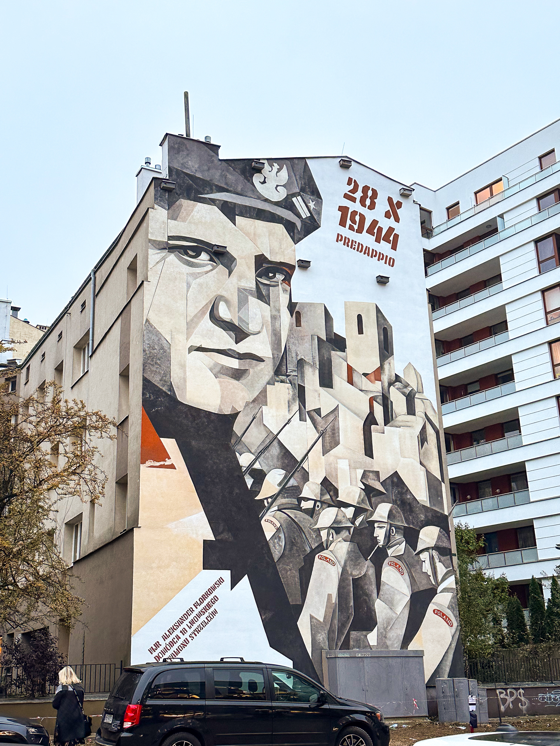 "La Polonia non e liquidata" - 18 Batalion Strzelców Lwowskich - ul. Ogrodowa 55 (Wola) - Warszawa 2024