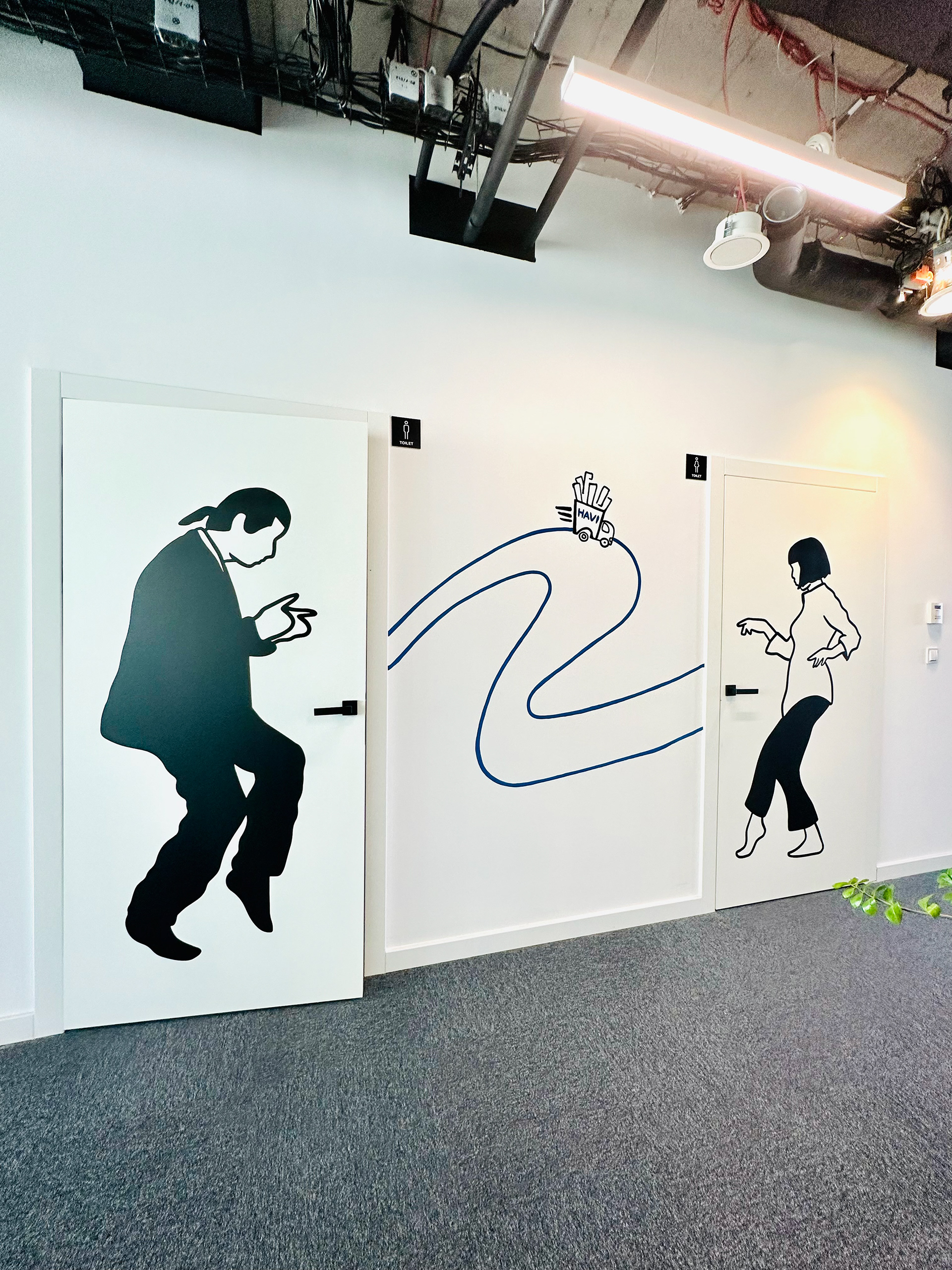 Murale dla HAVI Logistics Sp. z o. o. - Warszawa 2022