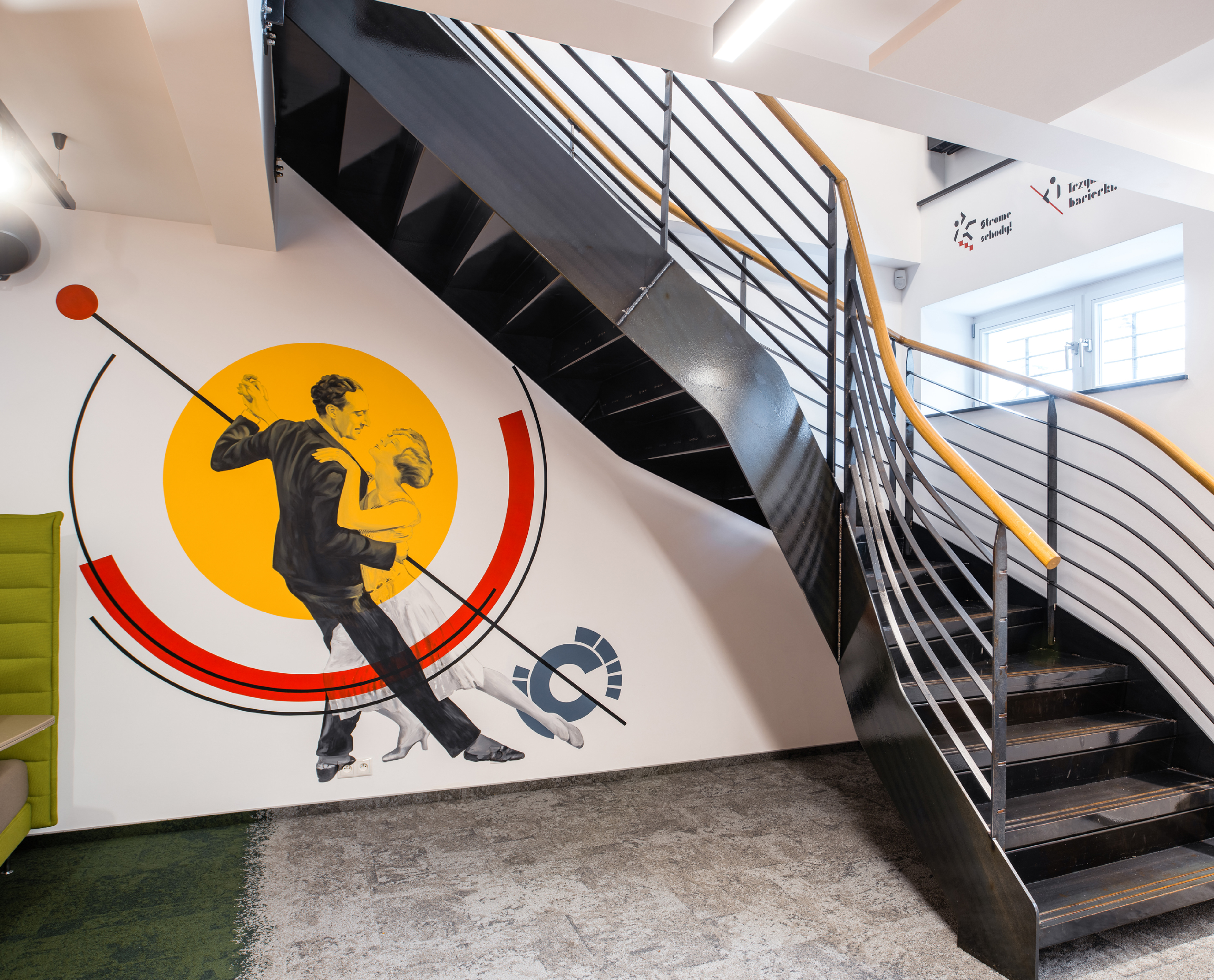 Murale EIP - ul. Dąbrowskiego 30 - Warszawa 2020