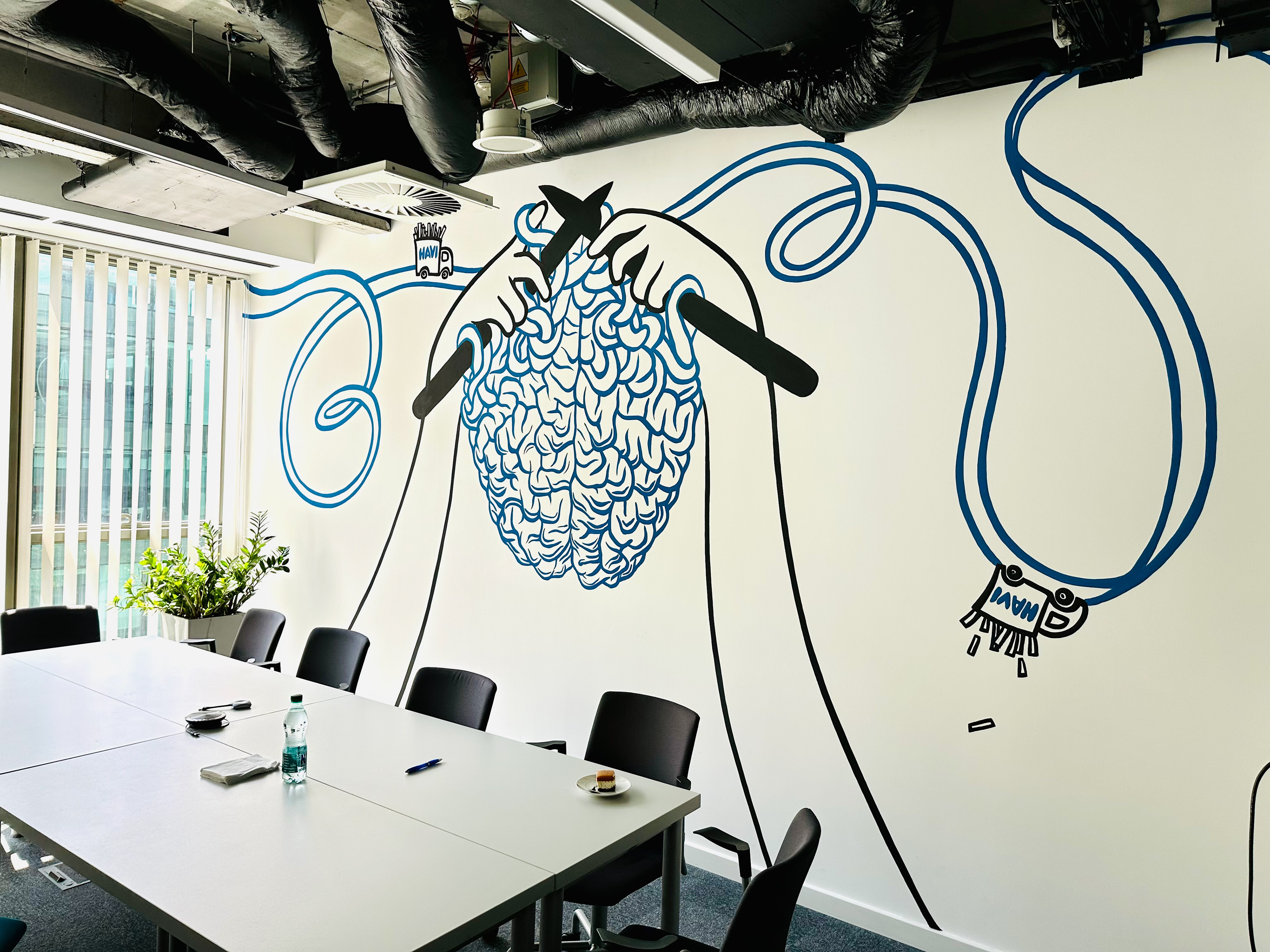 Murale dla HAVI Logistics Sp. z o. o. - Warszawa 2022