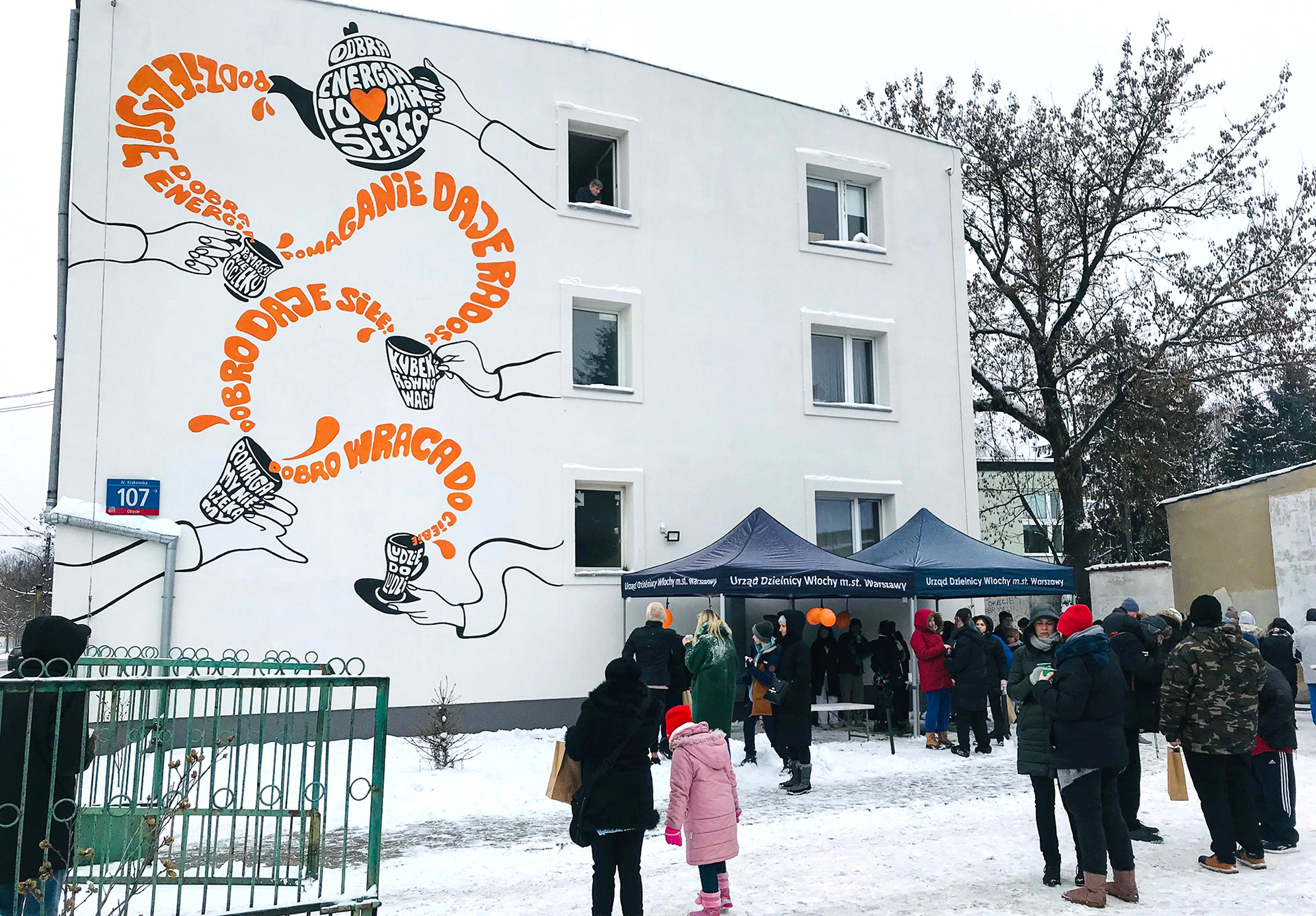 Sztuka nie wyklucza - Fundacja Daj Herbatę - Al. Lotników 107 - Warszawa 2022