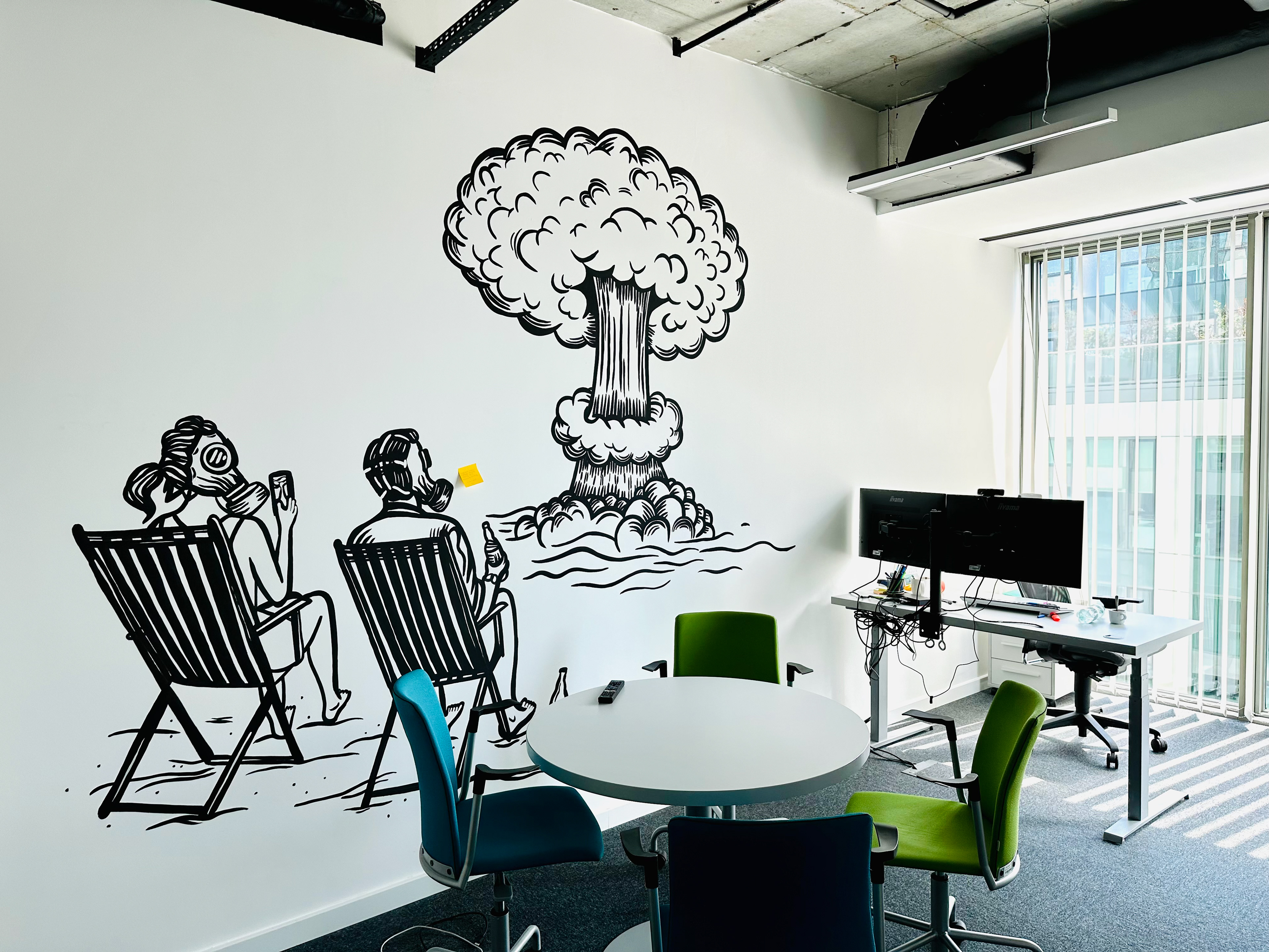 Murale dla HAVI Logistics Sp. z o. o. - Warszawa 2022