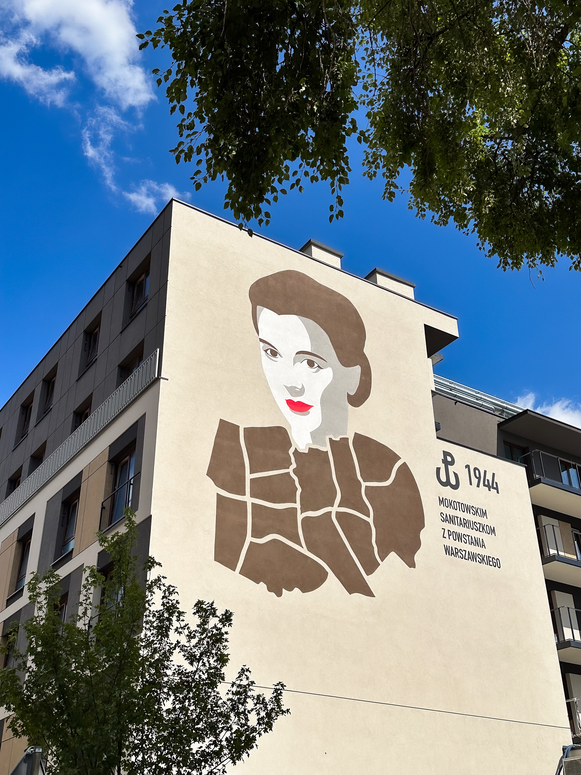 Mokotowskim sanitariuszkom Powstania Warszawskiego - Syrena Invest - 2024 